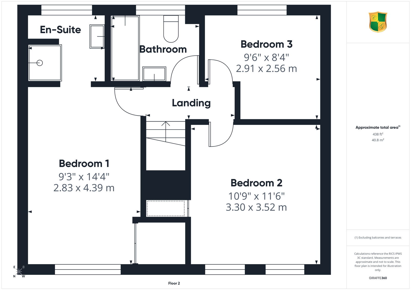 7, Campion Road, Horsham floorplan