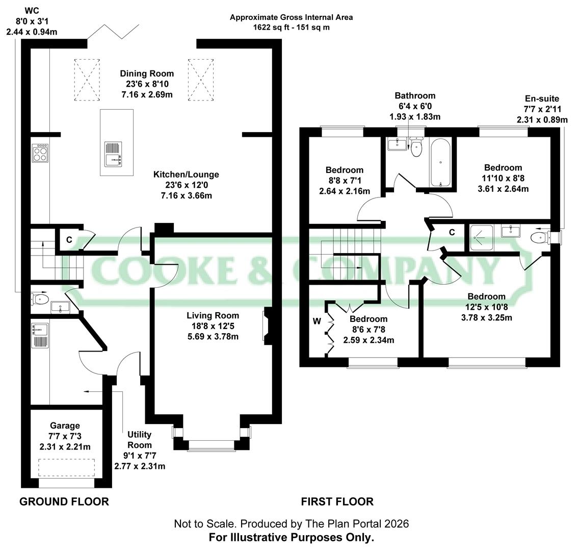 1, Dotterel Close, Leigh floorplan