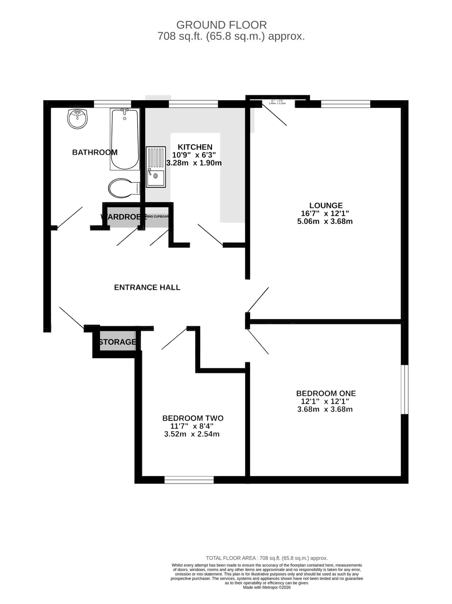 63 Langdale Gardens, Reading floorplan