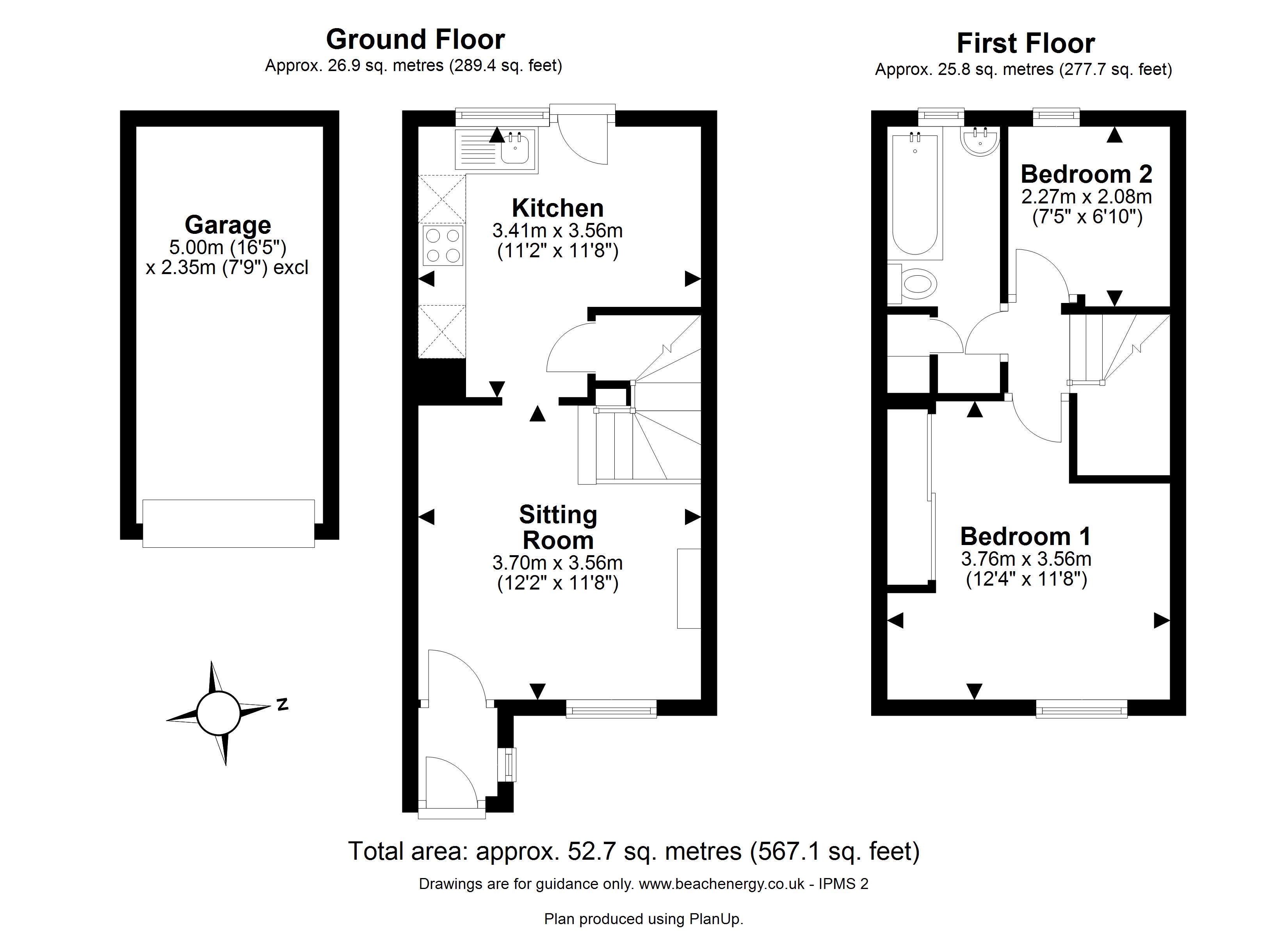 132, High Street, Cambridge floorplan