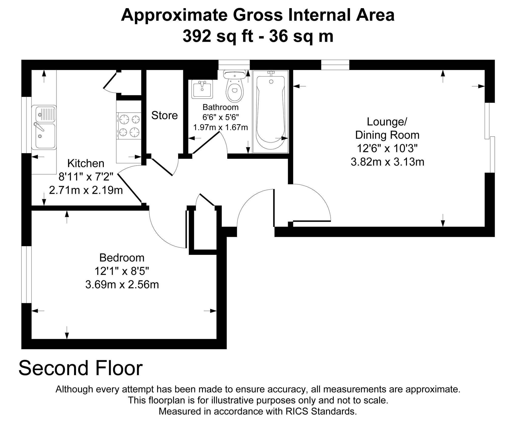 9 Blenheim Drive, Dover floorplan