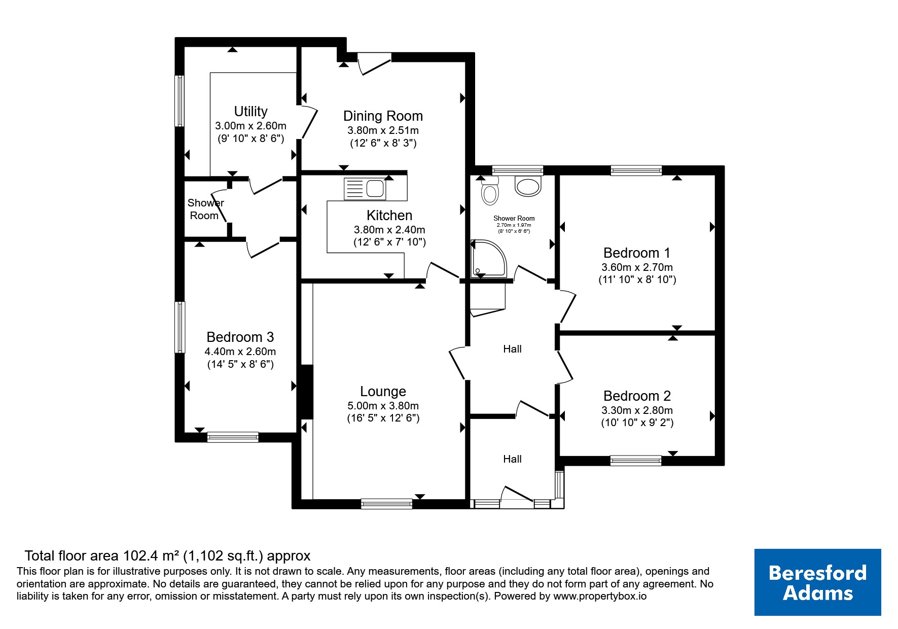 25, Lon Twrcelyn, Isle Of Anglesey floorplan