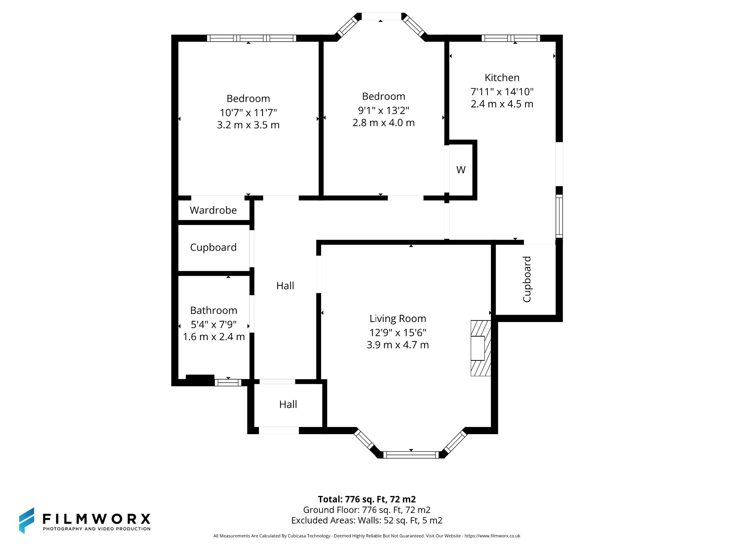 8 The Oaks, Glasgow floorplan