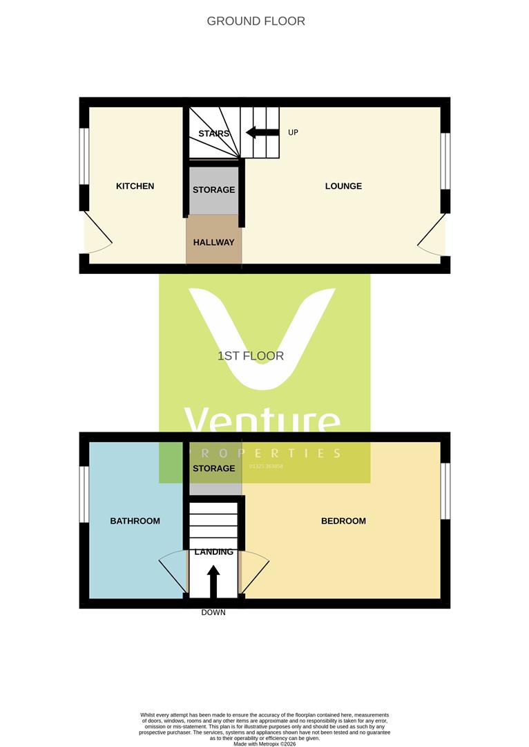 18, St. John's Crescent, Darlington floorplan