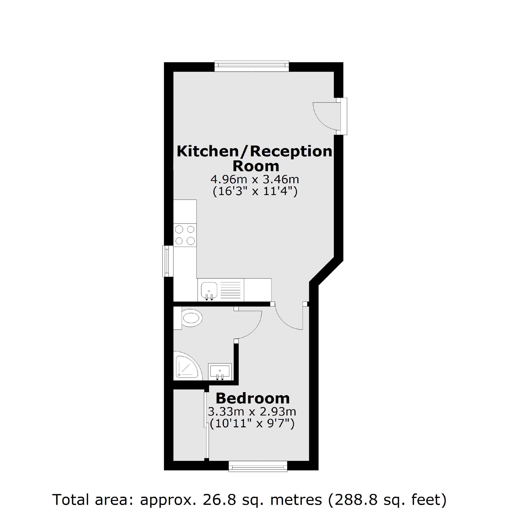 72A, Church Road, Richmond floorplan
