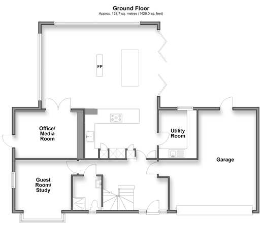 Coppice Hill, Pulborough floorplan
