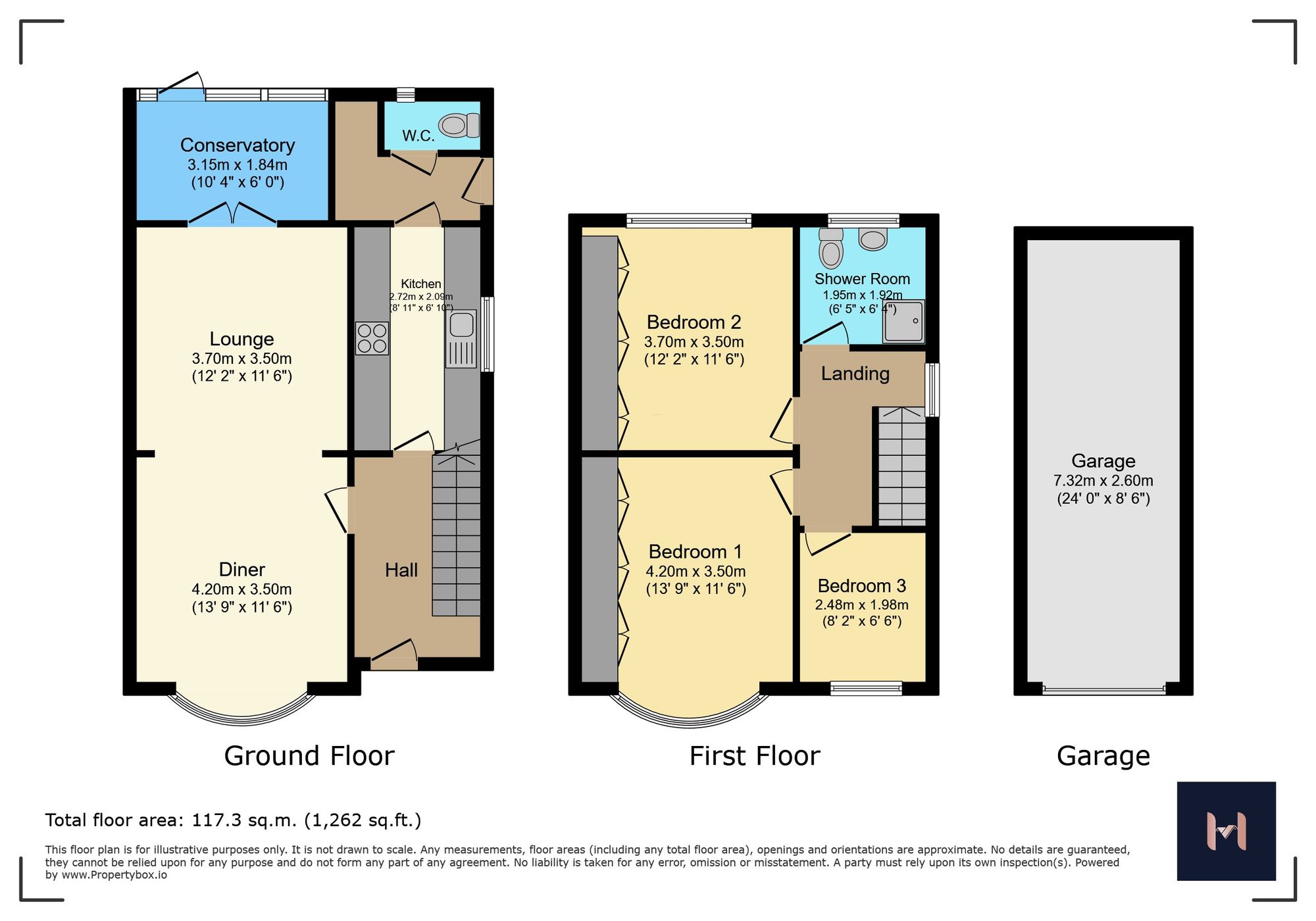 49 Park Drive, Leicester floorplan