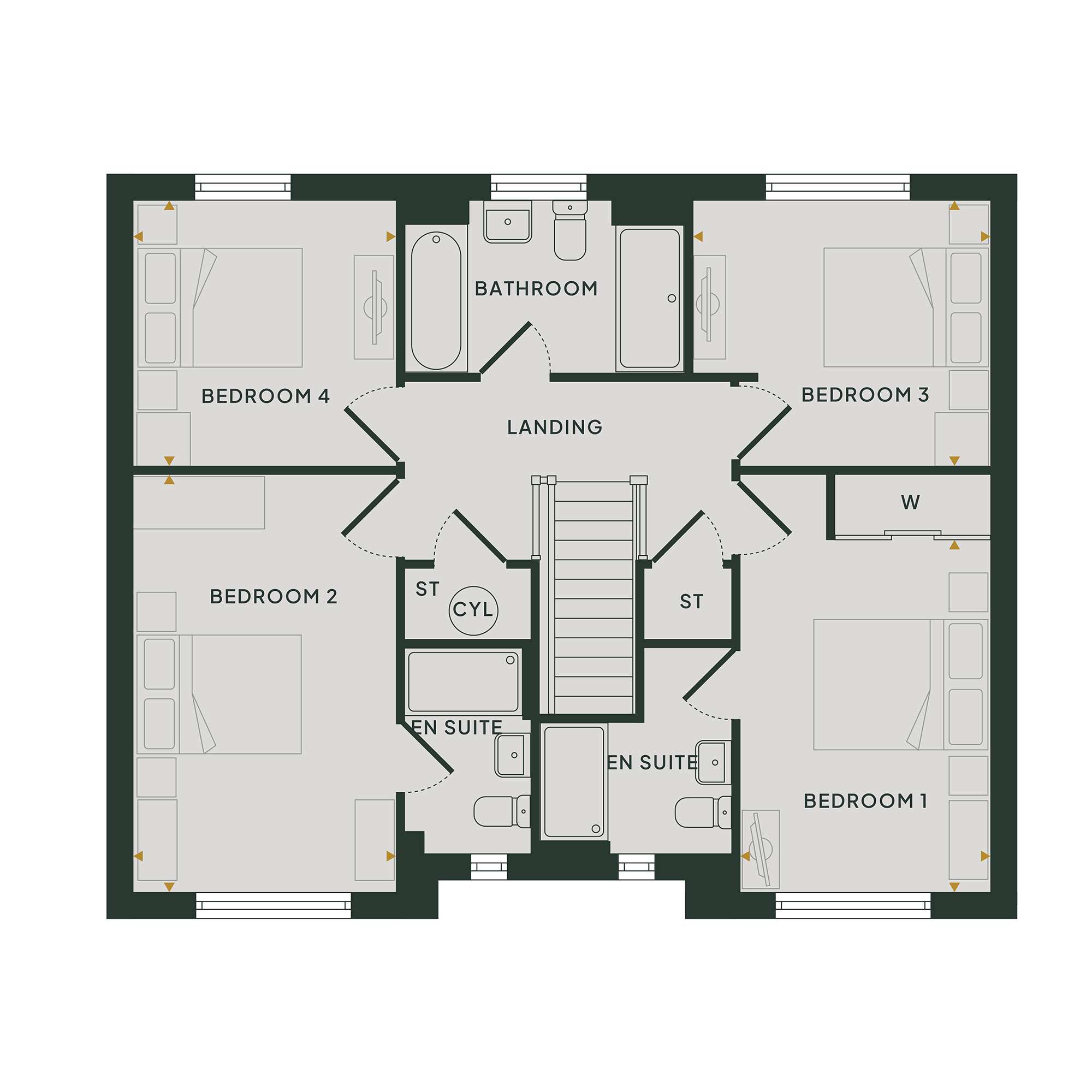 51, Treledan Way, Saltash floorplan