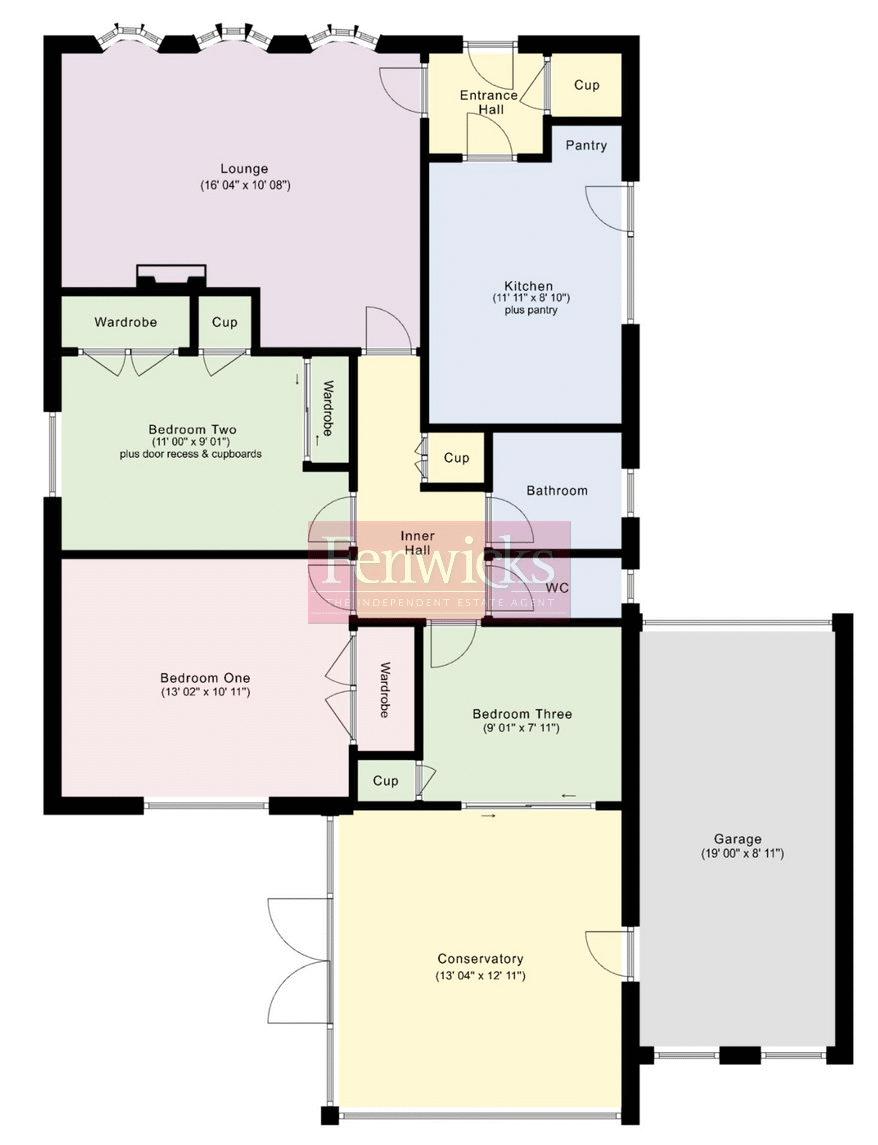 4, Denham Close, Fareham floorplan