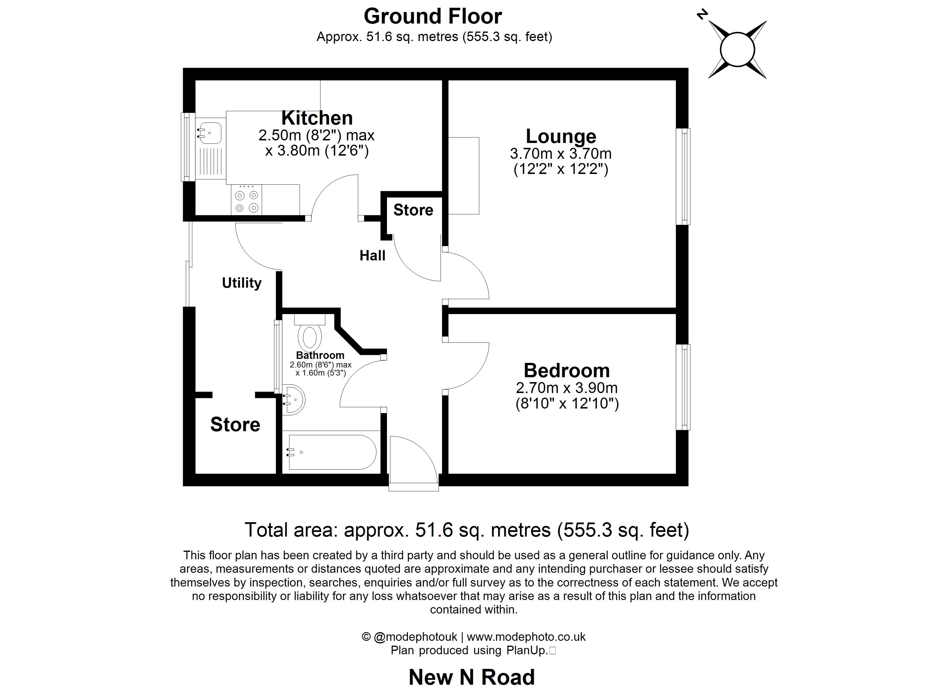 437, New North Road, Hainault floorplan