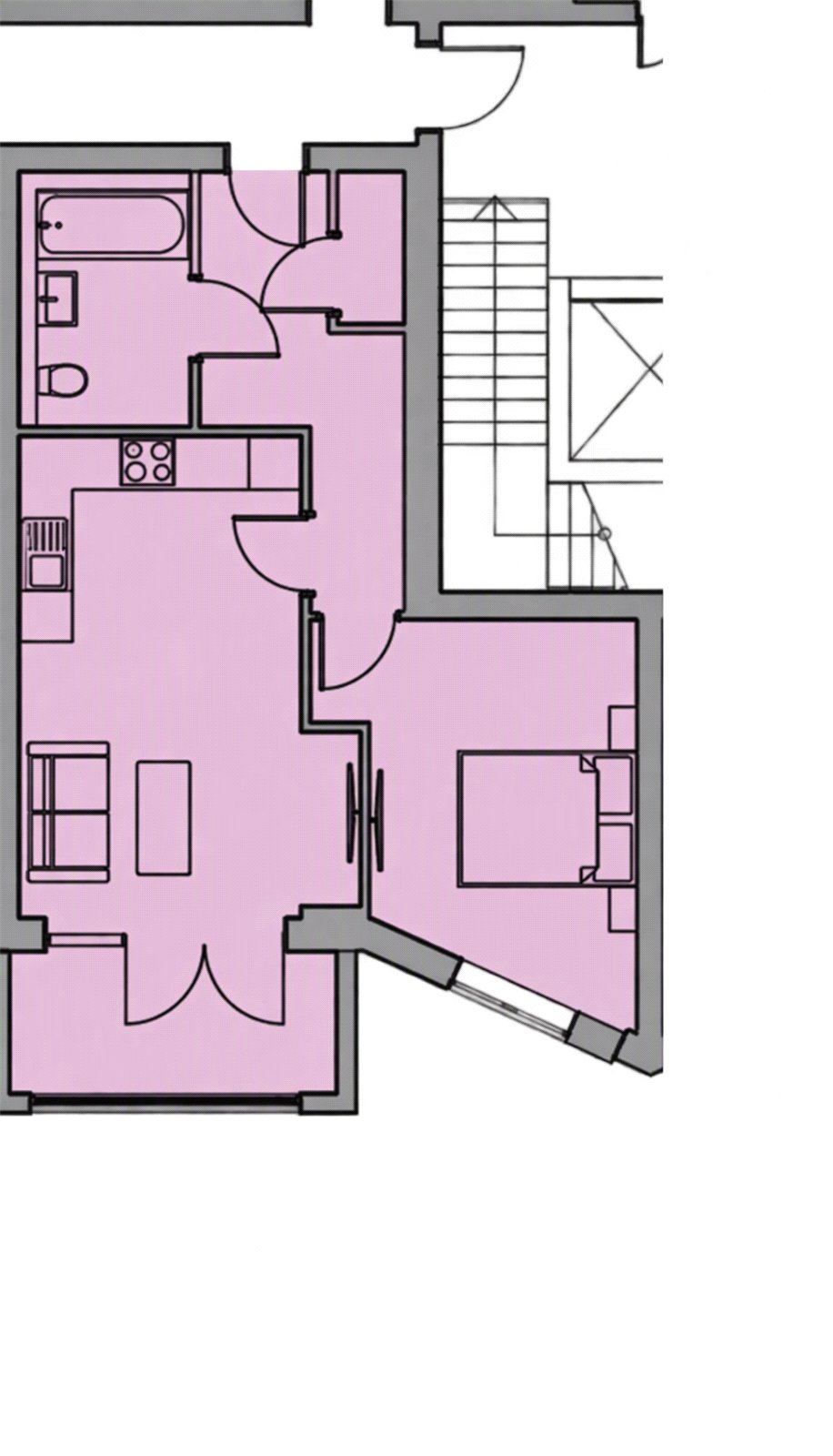 Flat 3, Mera Heights, 3, Firgrove Road, Hampshire floorplan