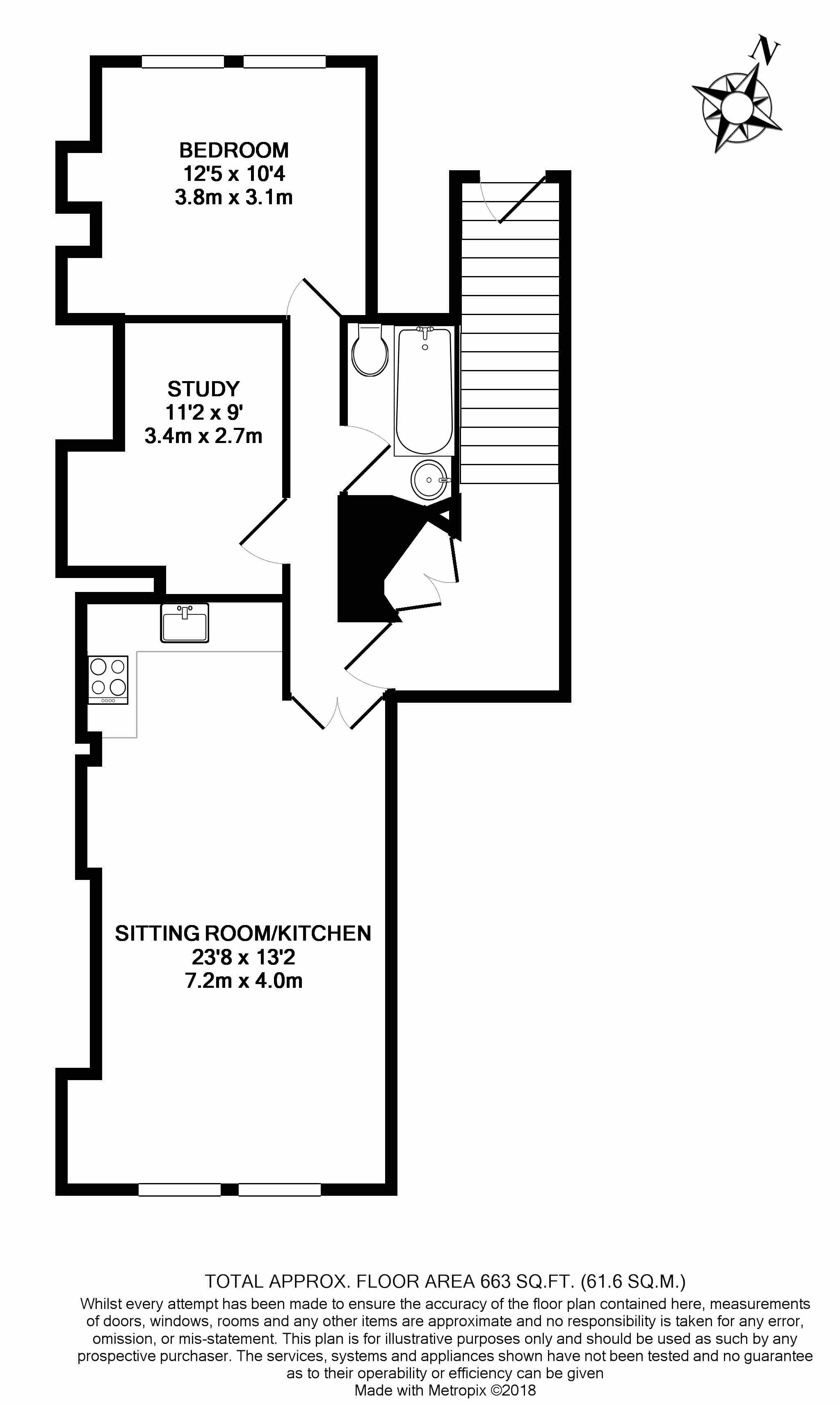 1 Bedrooms Flat for sale in Grosvenor Place, Bath BA1