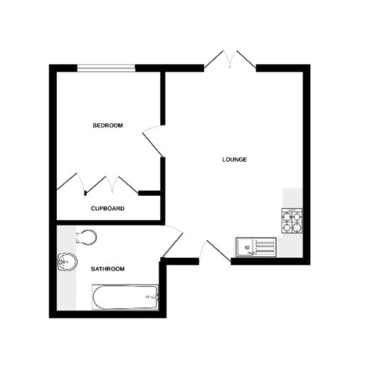 Flat 2, Hazel Gate, 1, Hazel Avenue, Farnborough floorplan