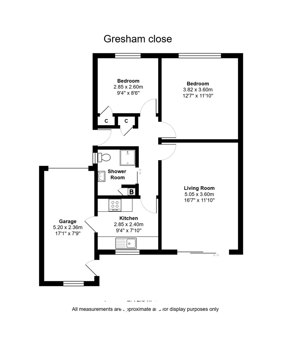 8, Gresham Close, Cramlington floorplan