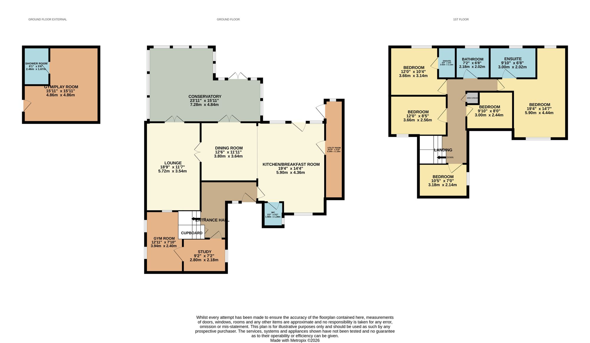 8 Wynter Close, Bournemouth floorplan