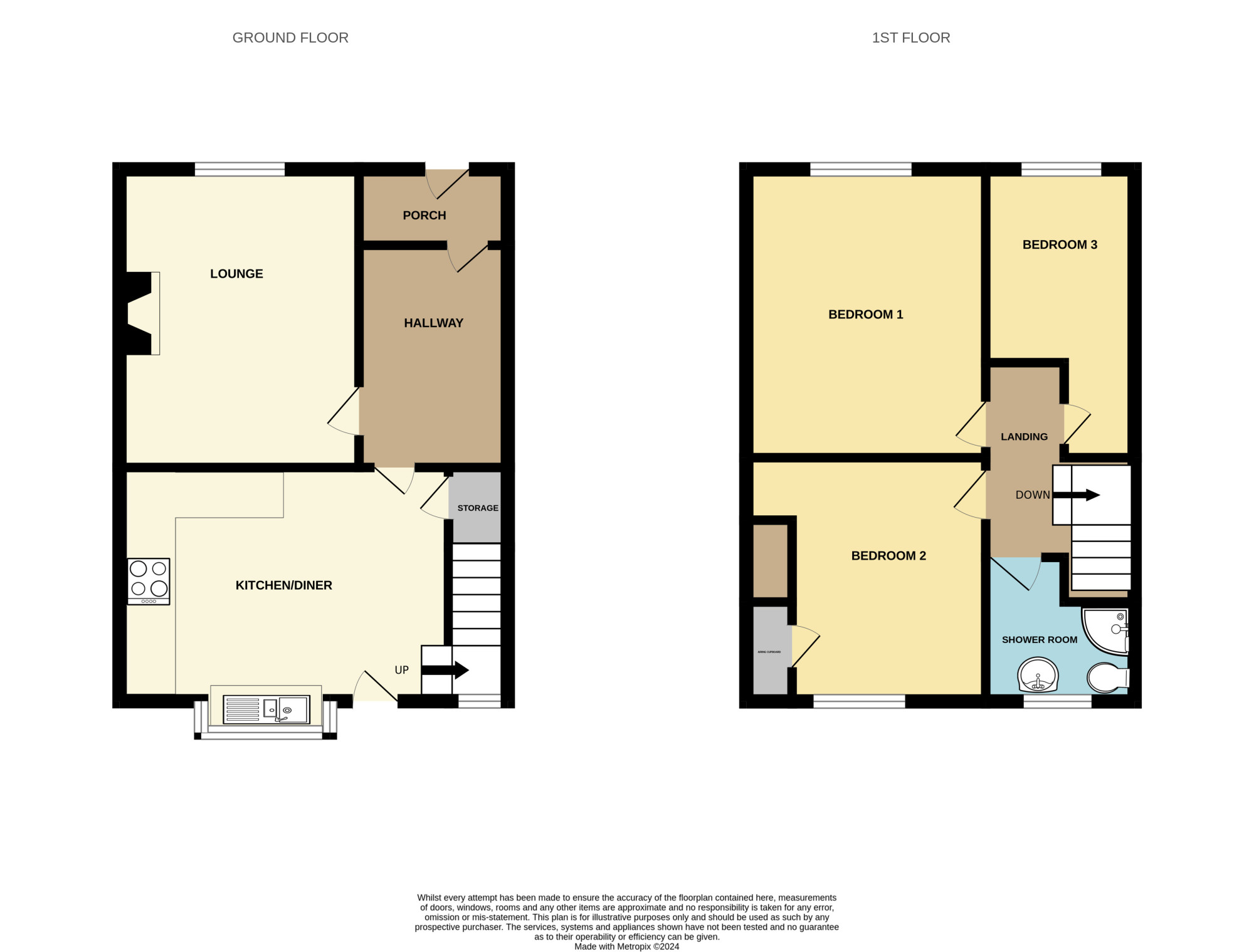 Ruskin Street, Preston PR1, 3 bedroom terraced house for sale