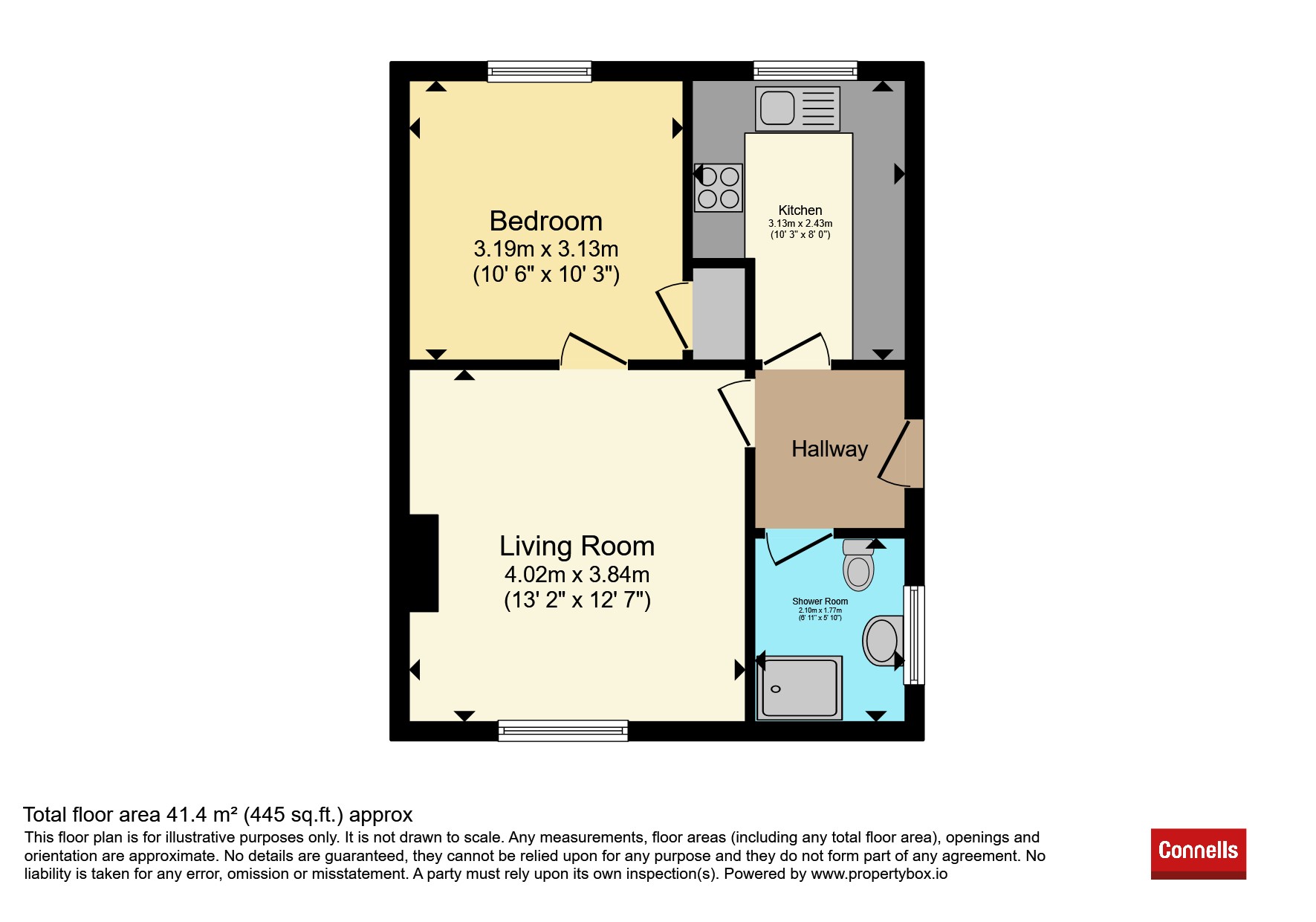8, Monmouth Gardens, PLYMOUTH floorplan