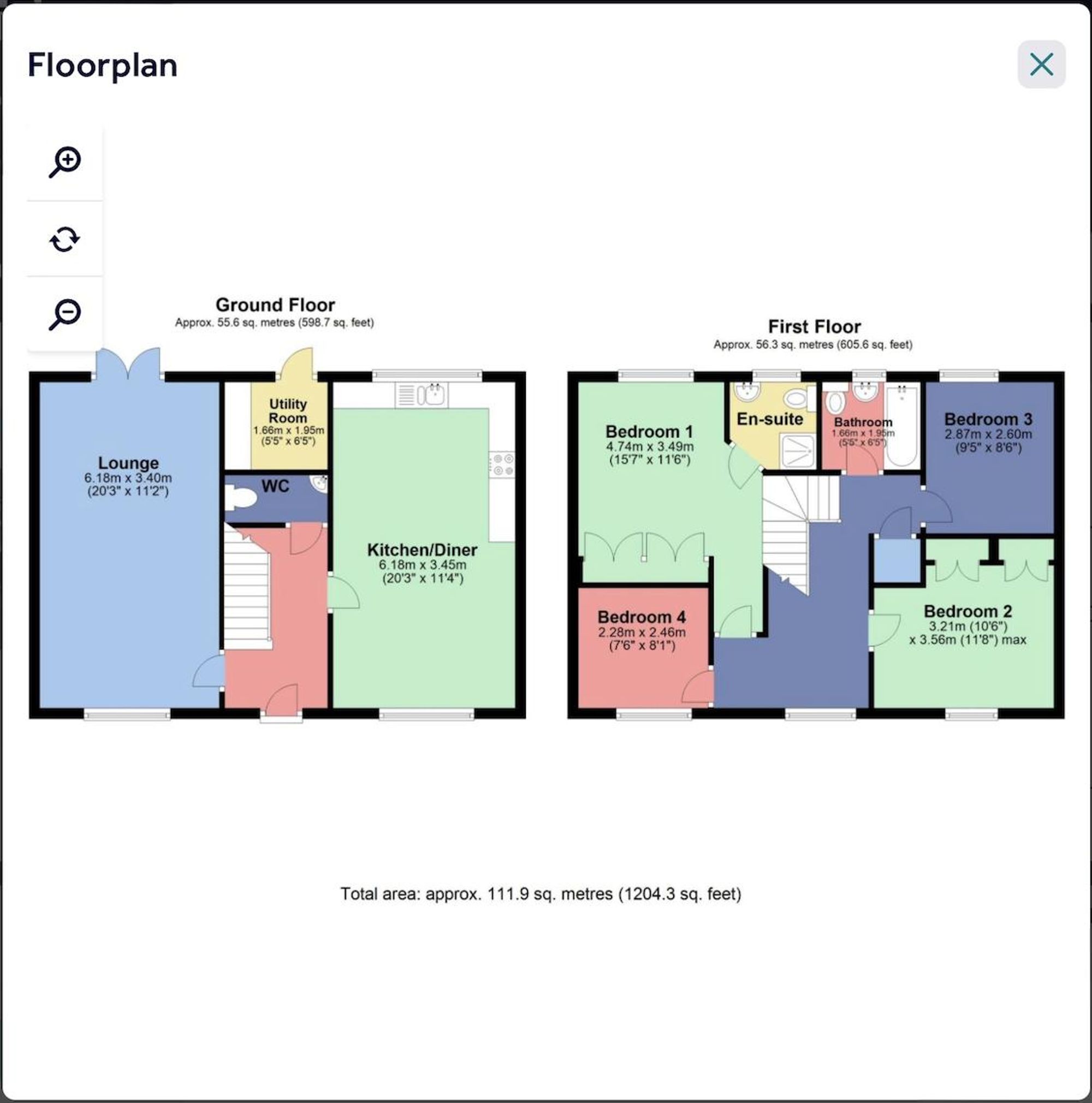 18 Wright Close, Bushey floorplan