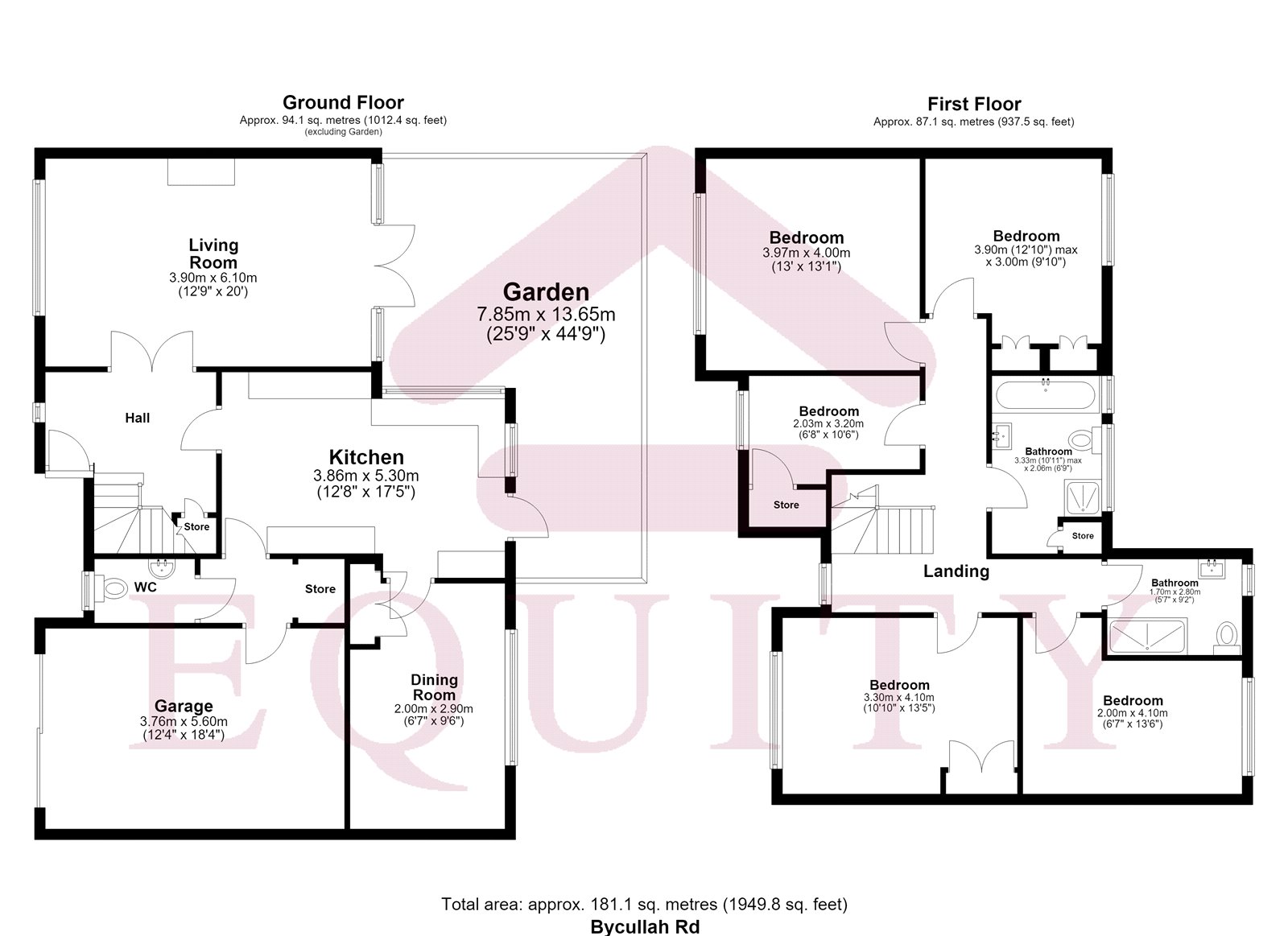 36, Bycullah Road, Enfield floorplan