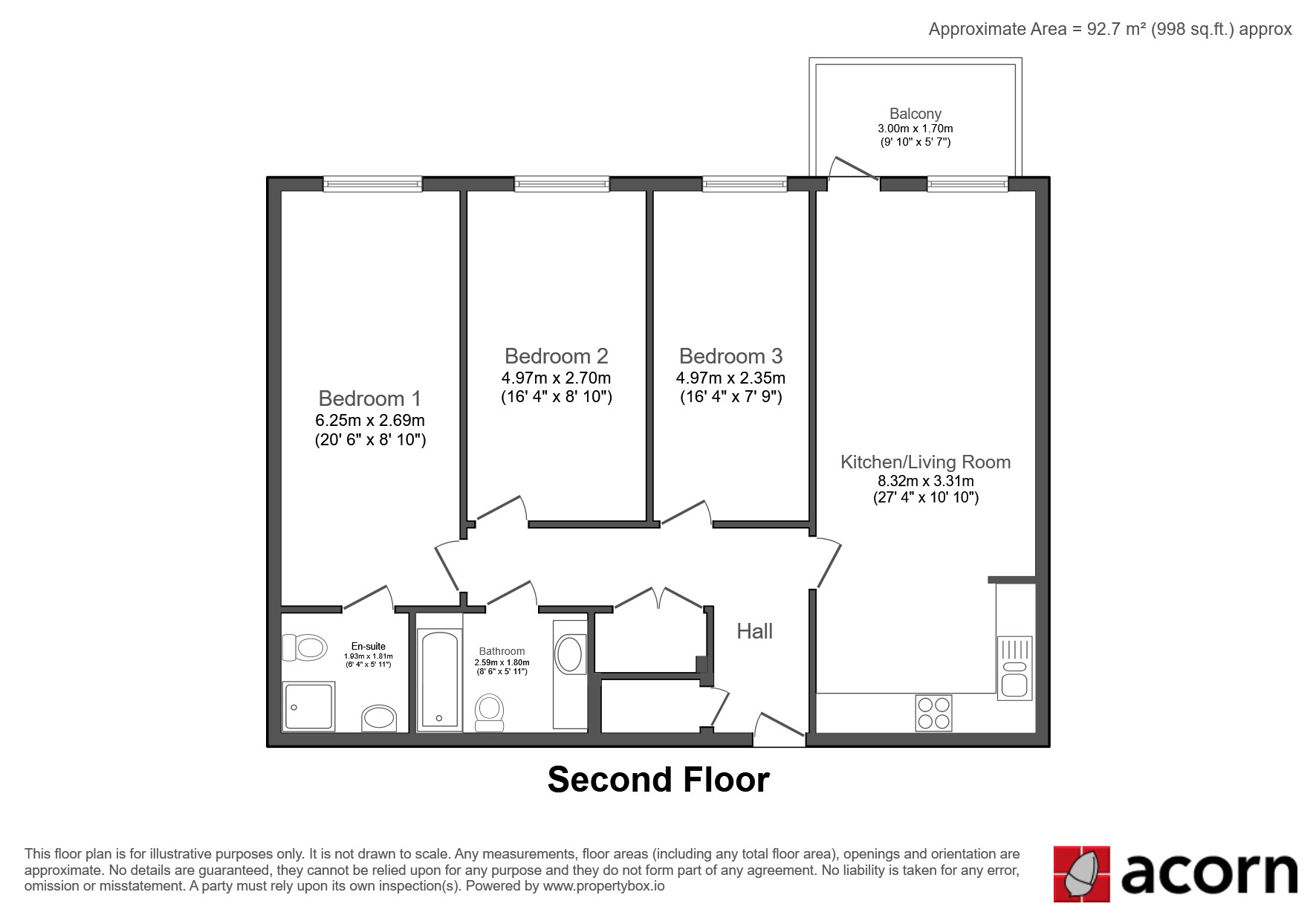 116, Coldharbour Lane, London floorplan