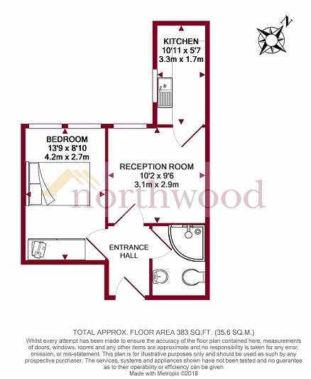 1 Bedrooms Flat to rent in Flat 3, London Street, Reading RG1