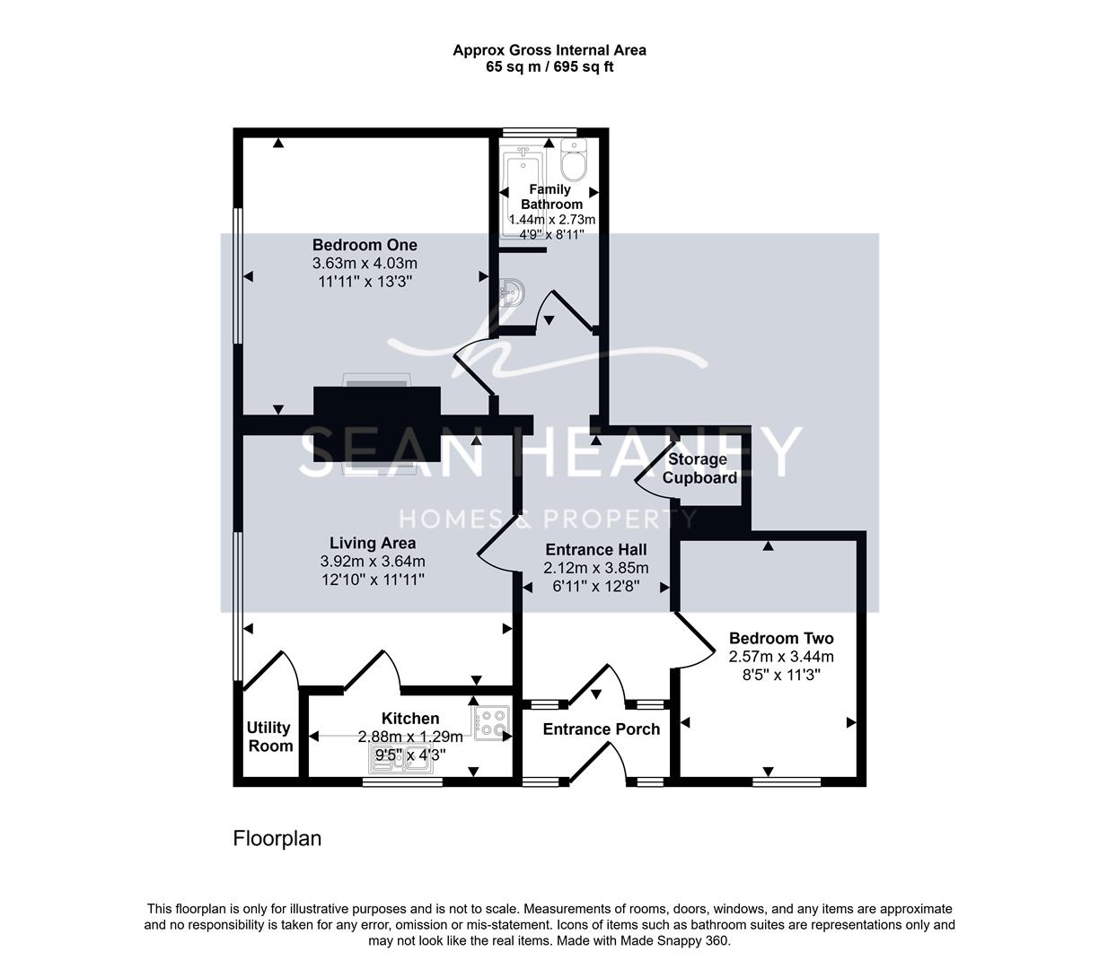 53a, Salisbury Road, Barnet floorplan