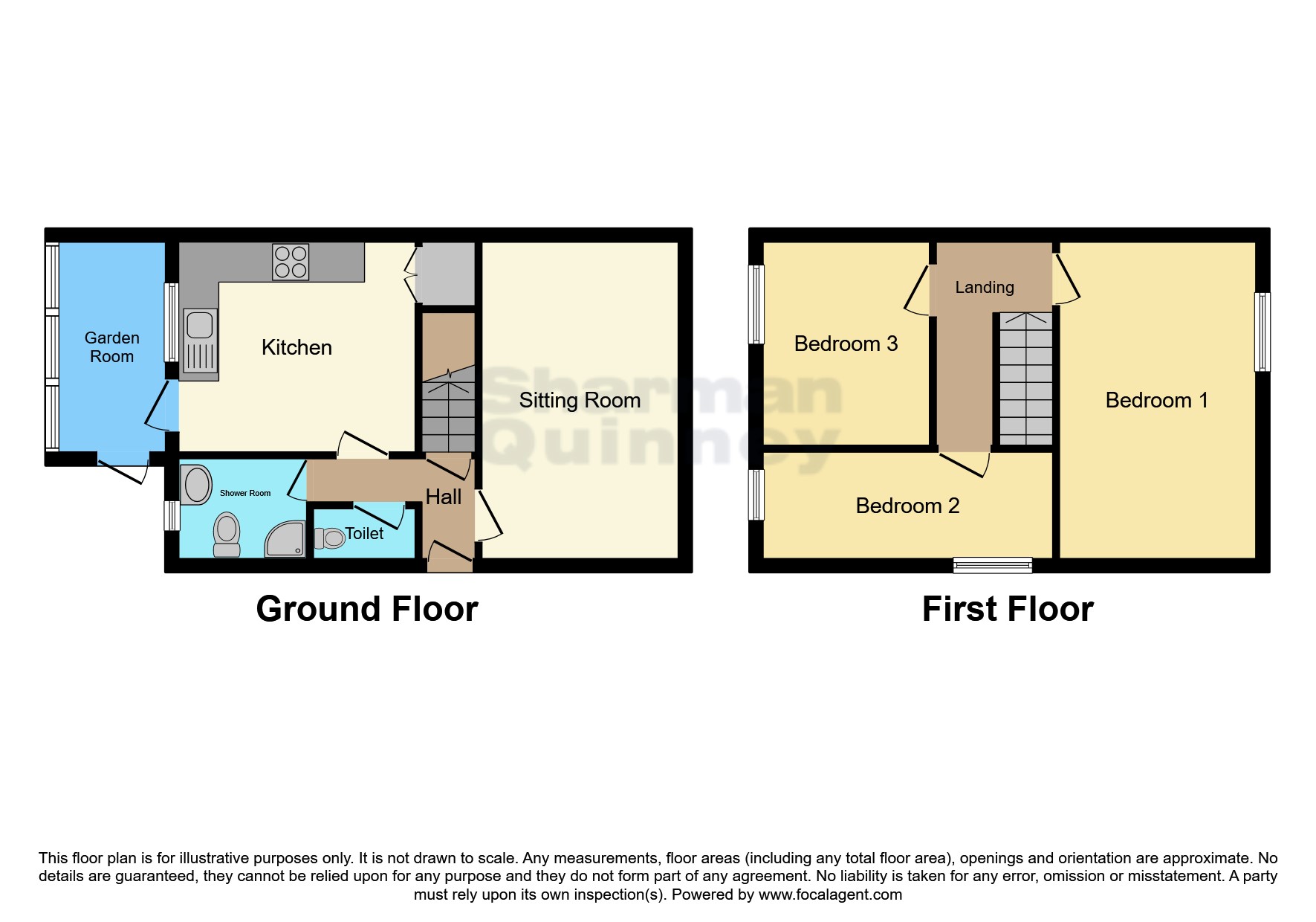 52, Springfield Road, Peterborough floorplan