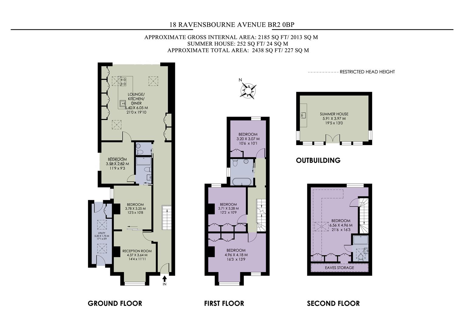 18, Ravensbourne Avenue, Bromley floorplan