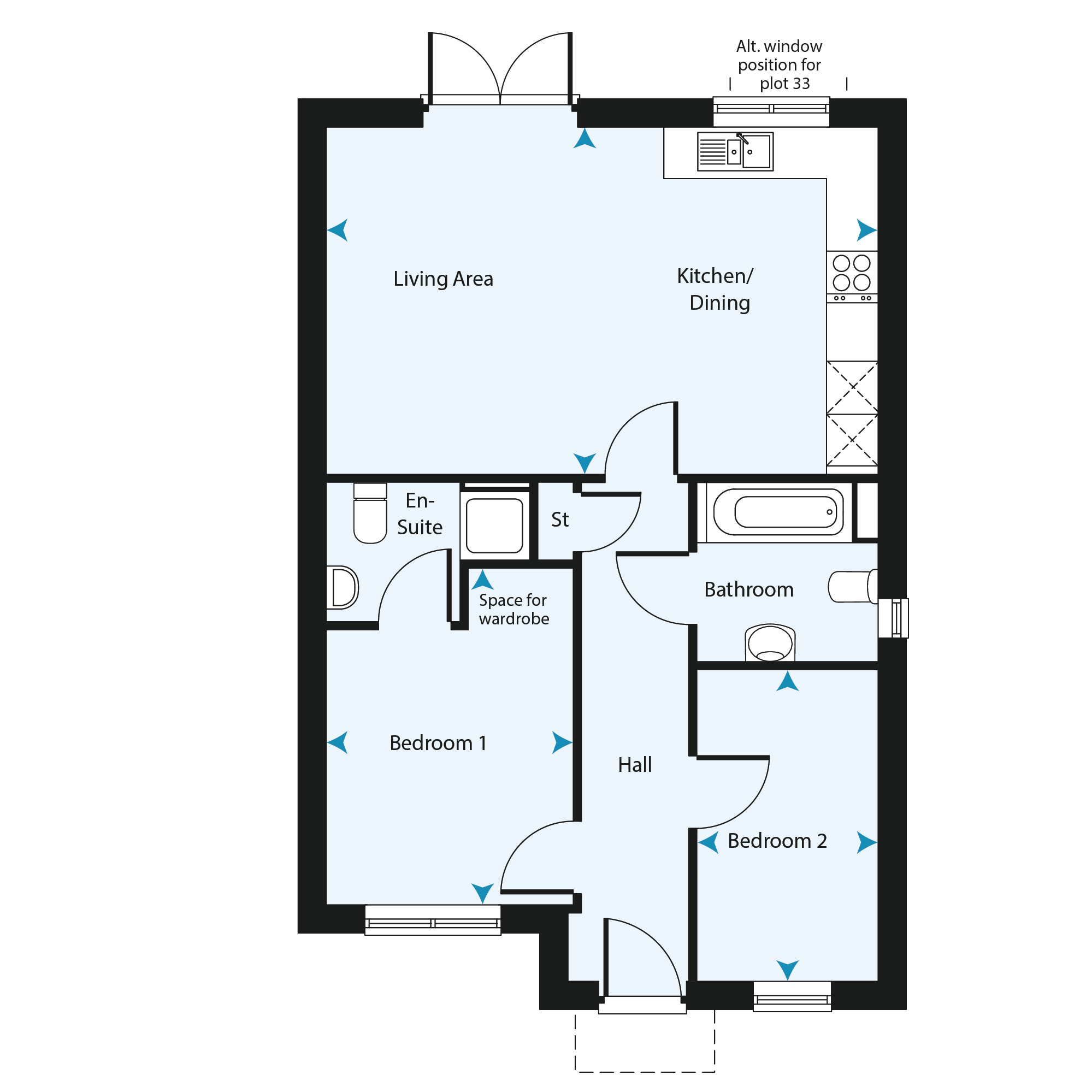 Southwell_Plot17, Swallow Crescent, Nottingham floorplan