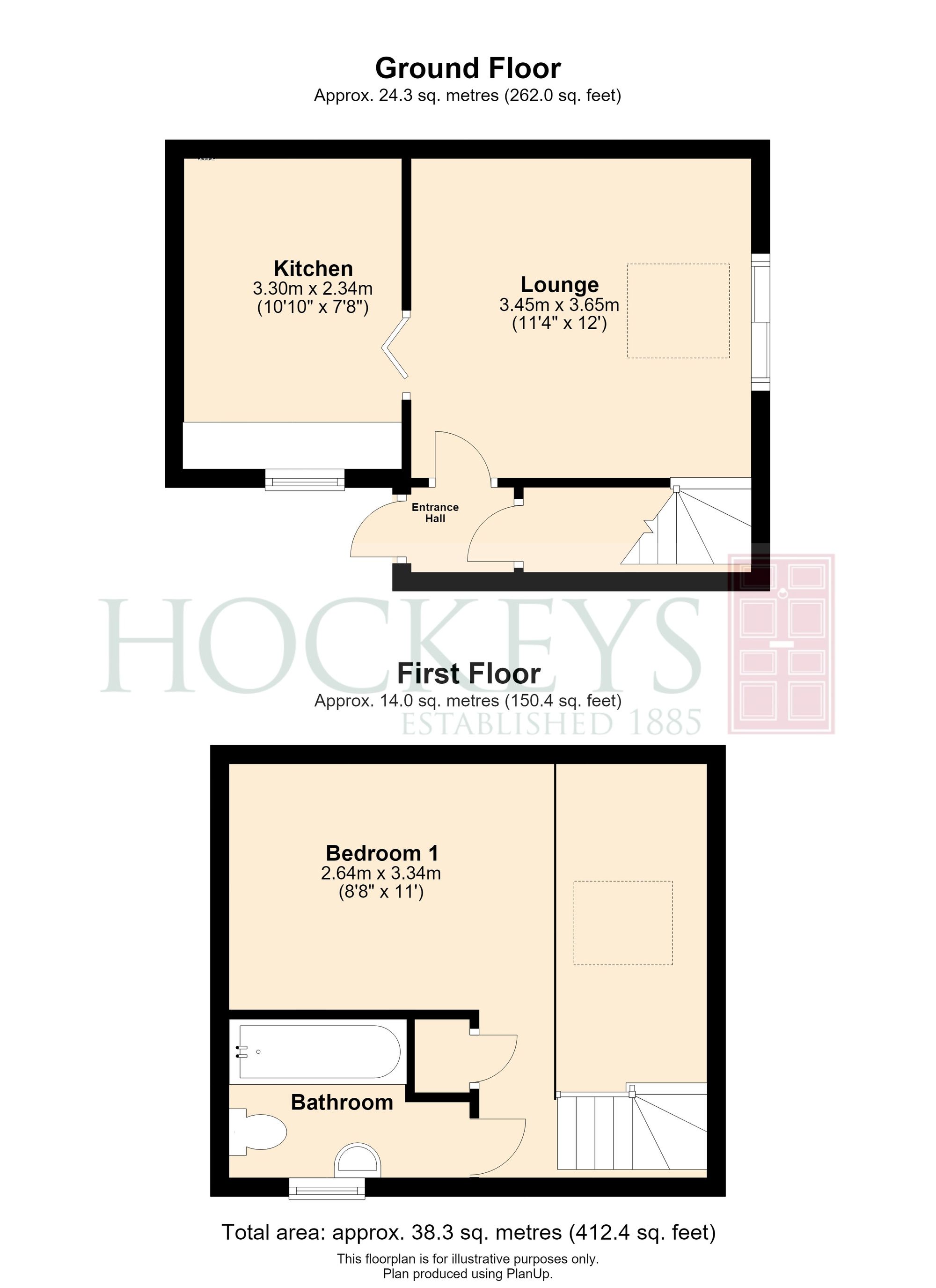 14 St. Georges Way, Cambridge floorplan