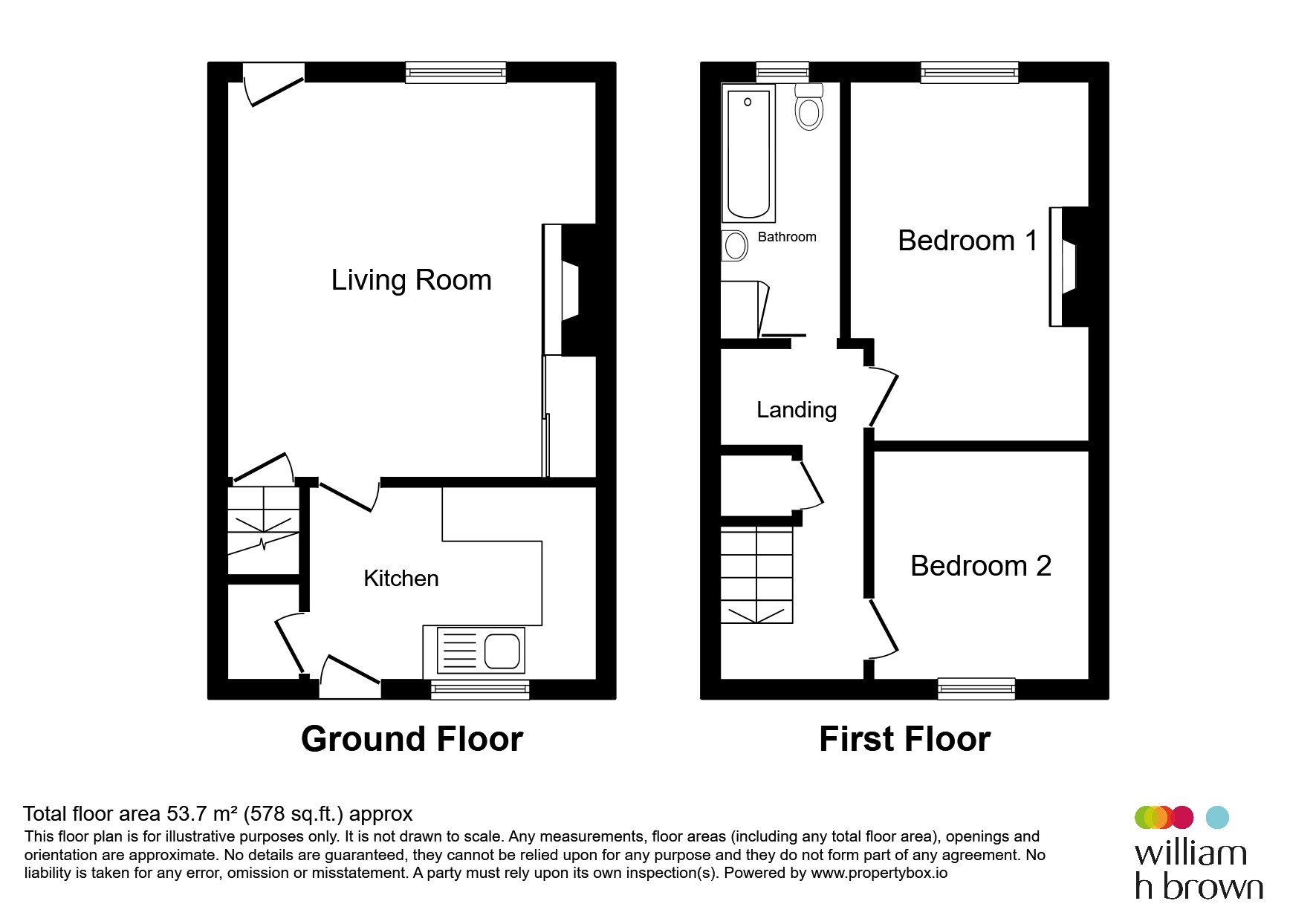 62, Troy Road, Leeds floorplan