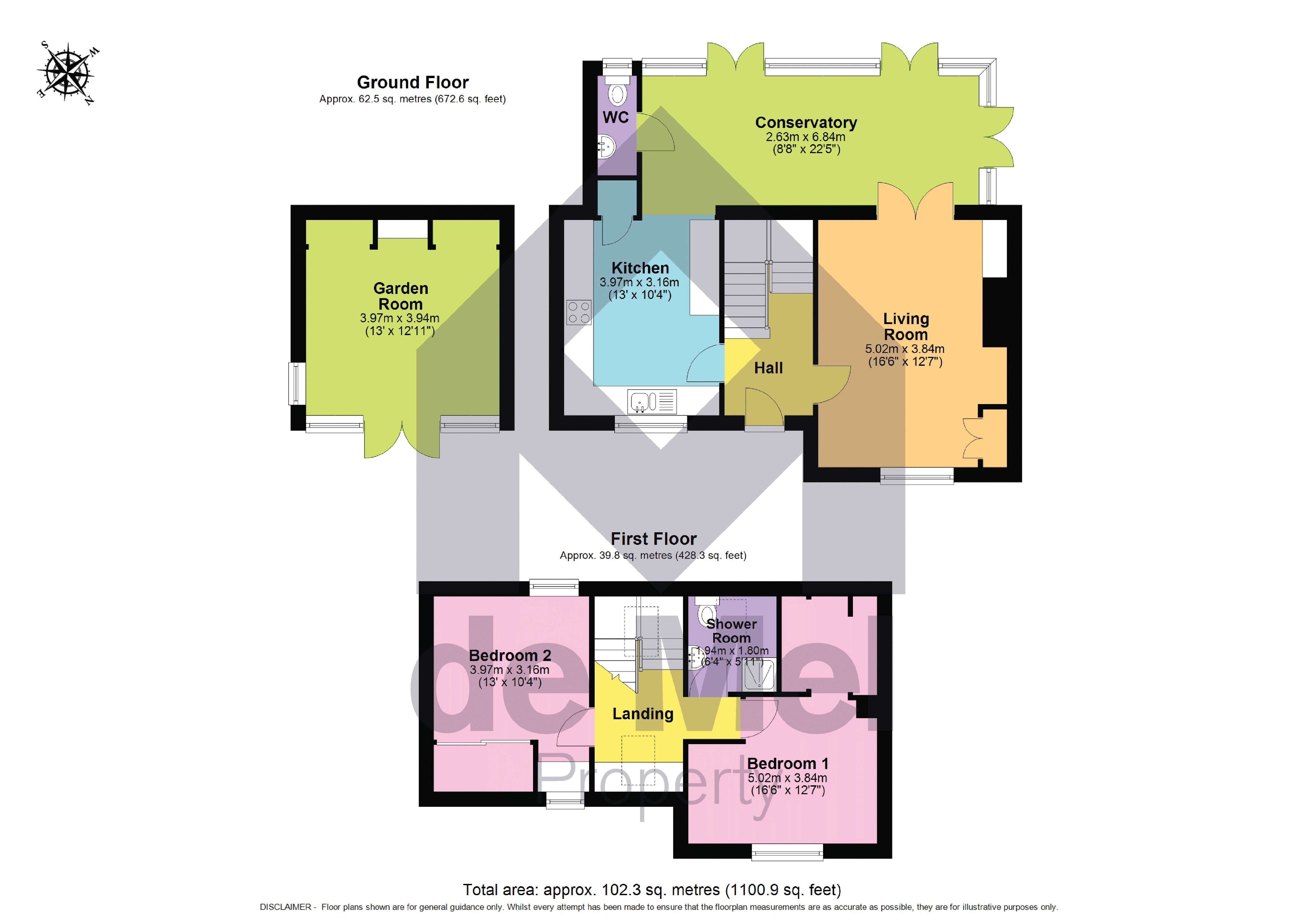1, Cockbury Court, Cheltenham floorplan