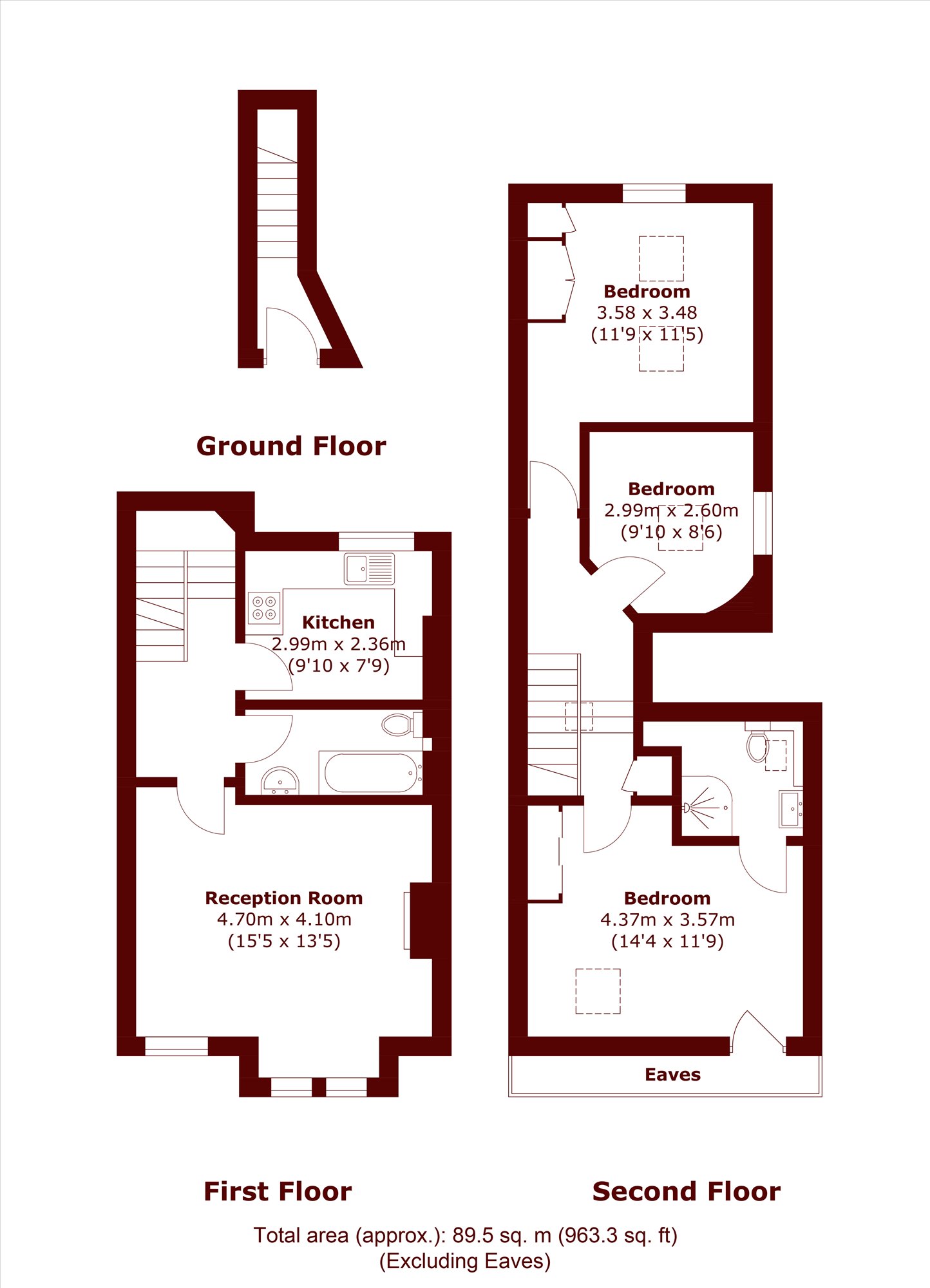 St. Alphonsus Road, London floorplan