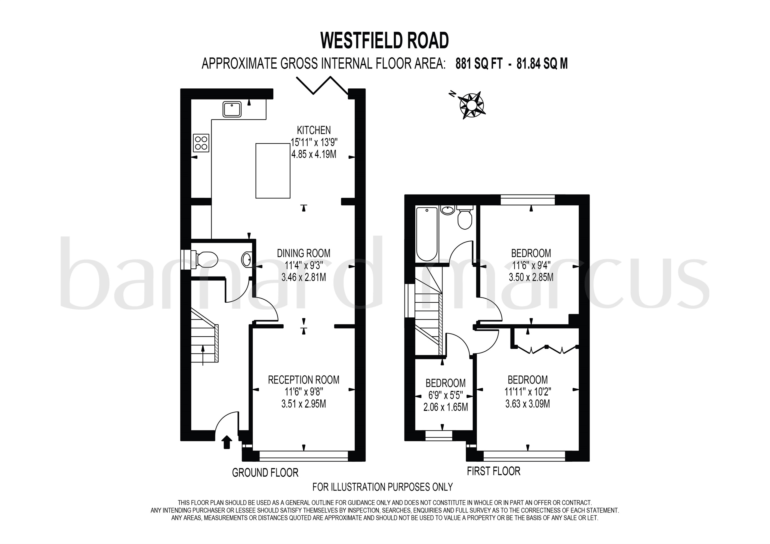 Westfield Road, Cheam, Sutton SM1, 3 bedroom end terrace house for sale