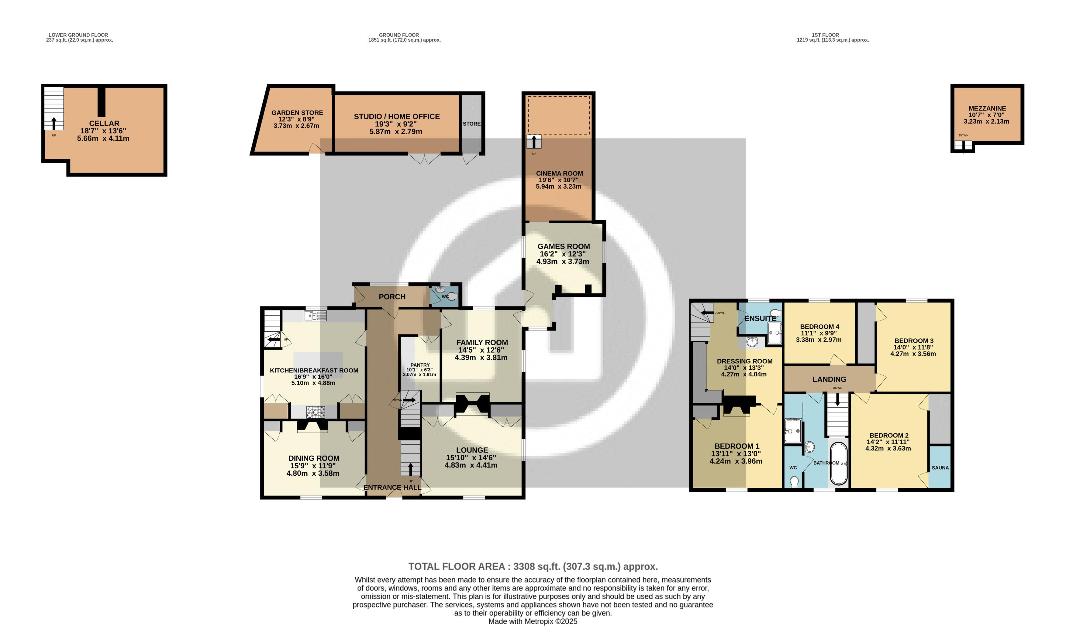 Pedley Farm, 9, Grange Street, Shefford floorplan