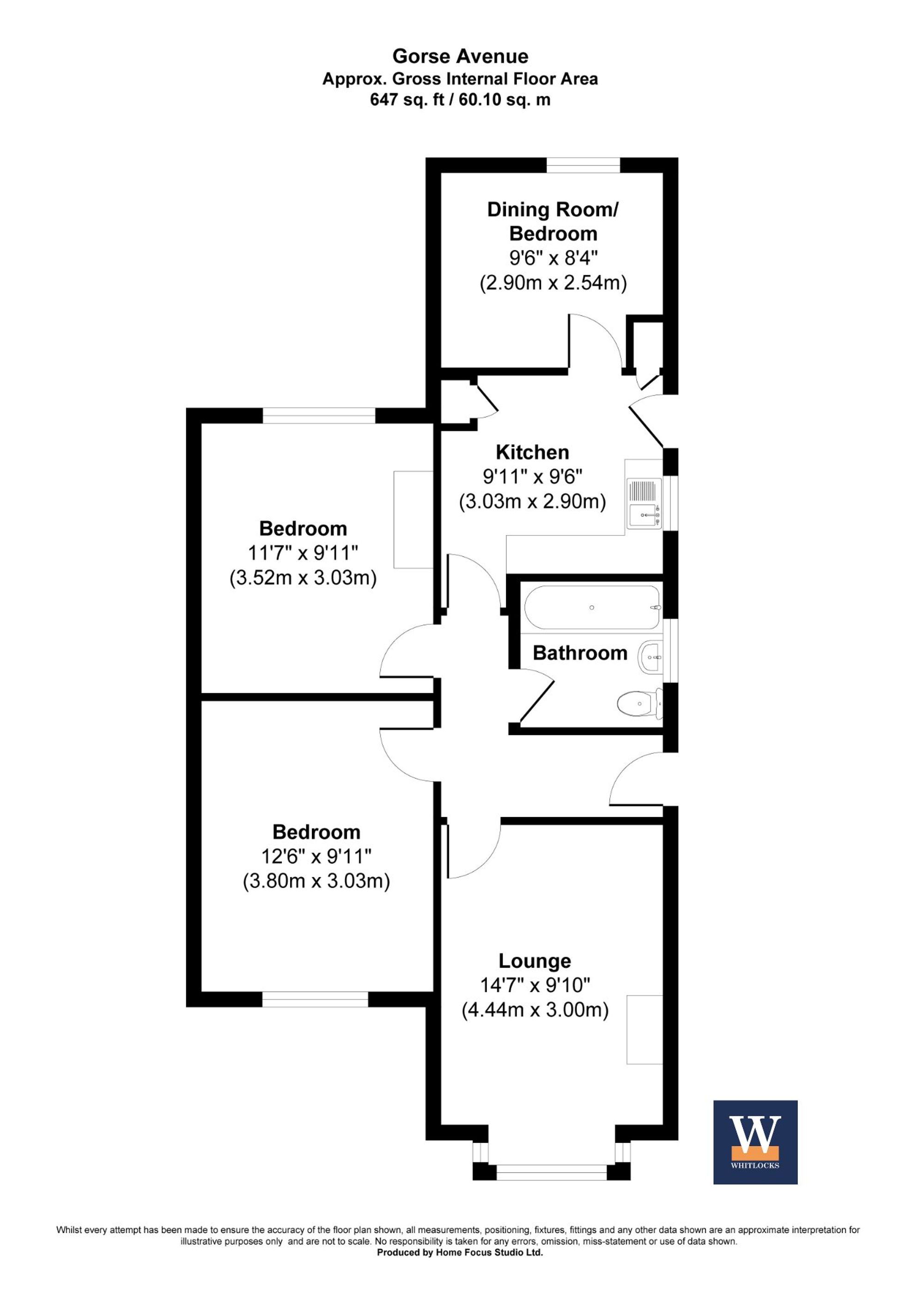 9 Gorse Avenue, Bognor Regis floorplan