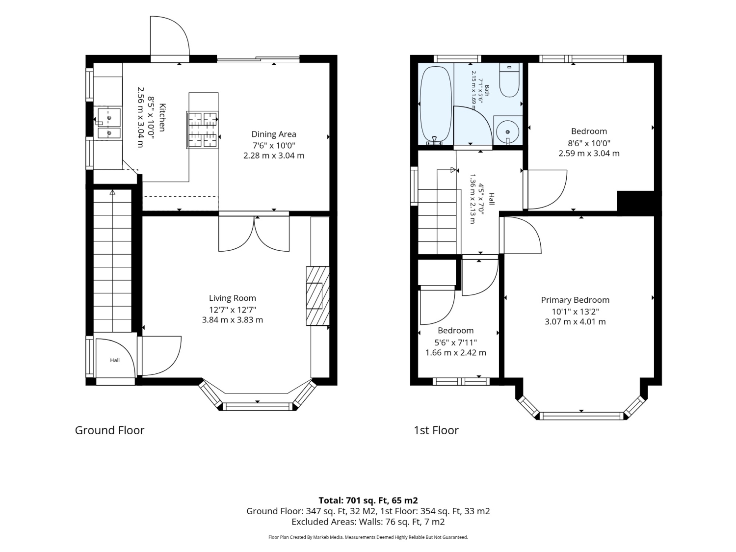 Highcliffe Drive, Sheffield floorplan