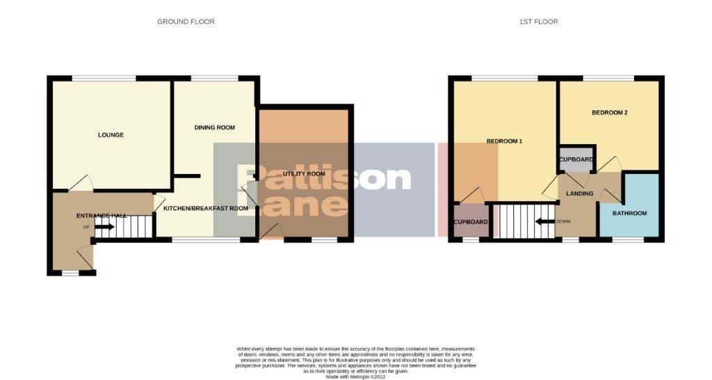 5, Peaselands, Kettering floorplan