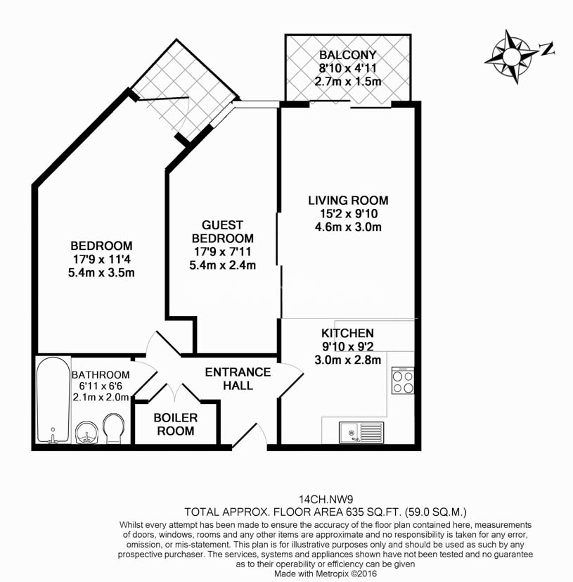 2 Bedrooms Flat to rent in Aerodrome Road, Colindale NW9