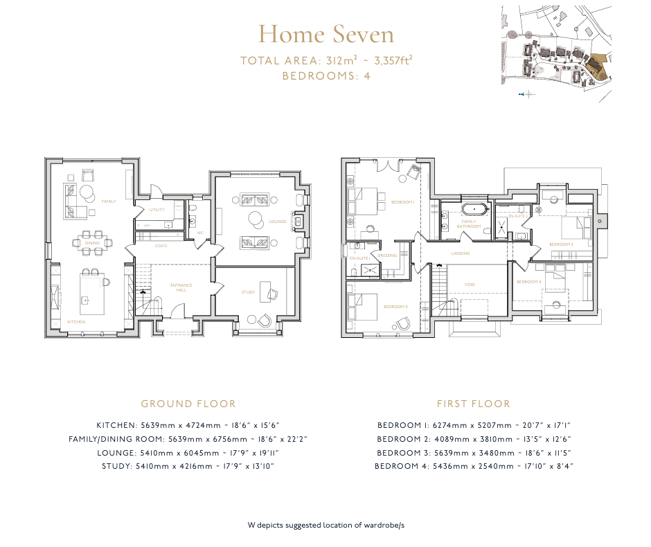 Hare Lane, Surrey floorplan