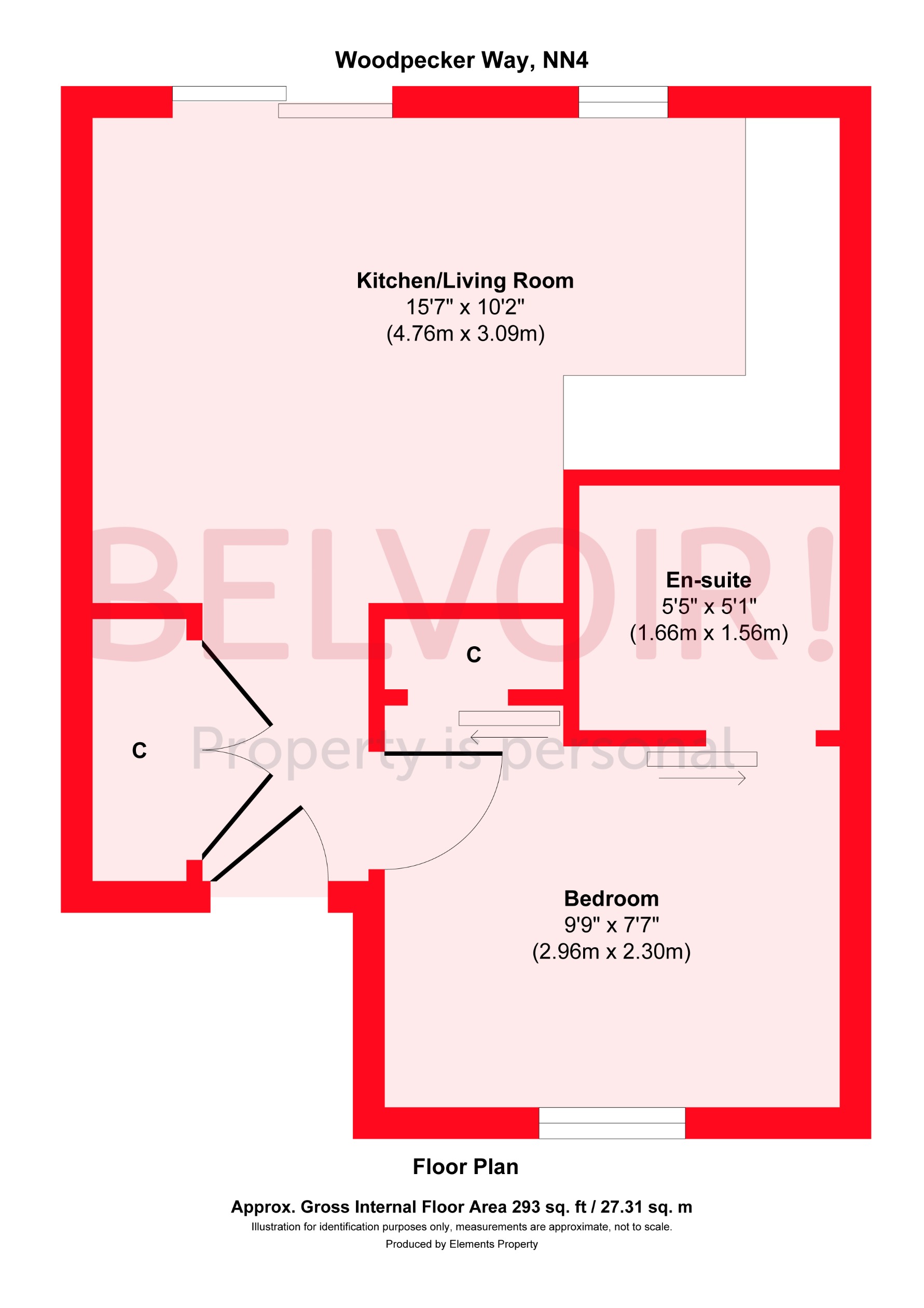 49, Woodpecker Way, Northampton floorplan