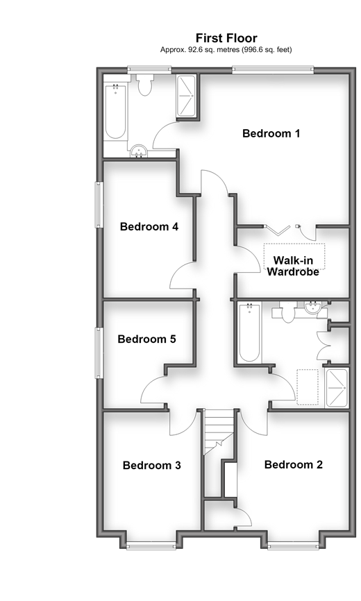 Sadlers Close Walderslade, Chatham floorplan