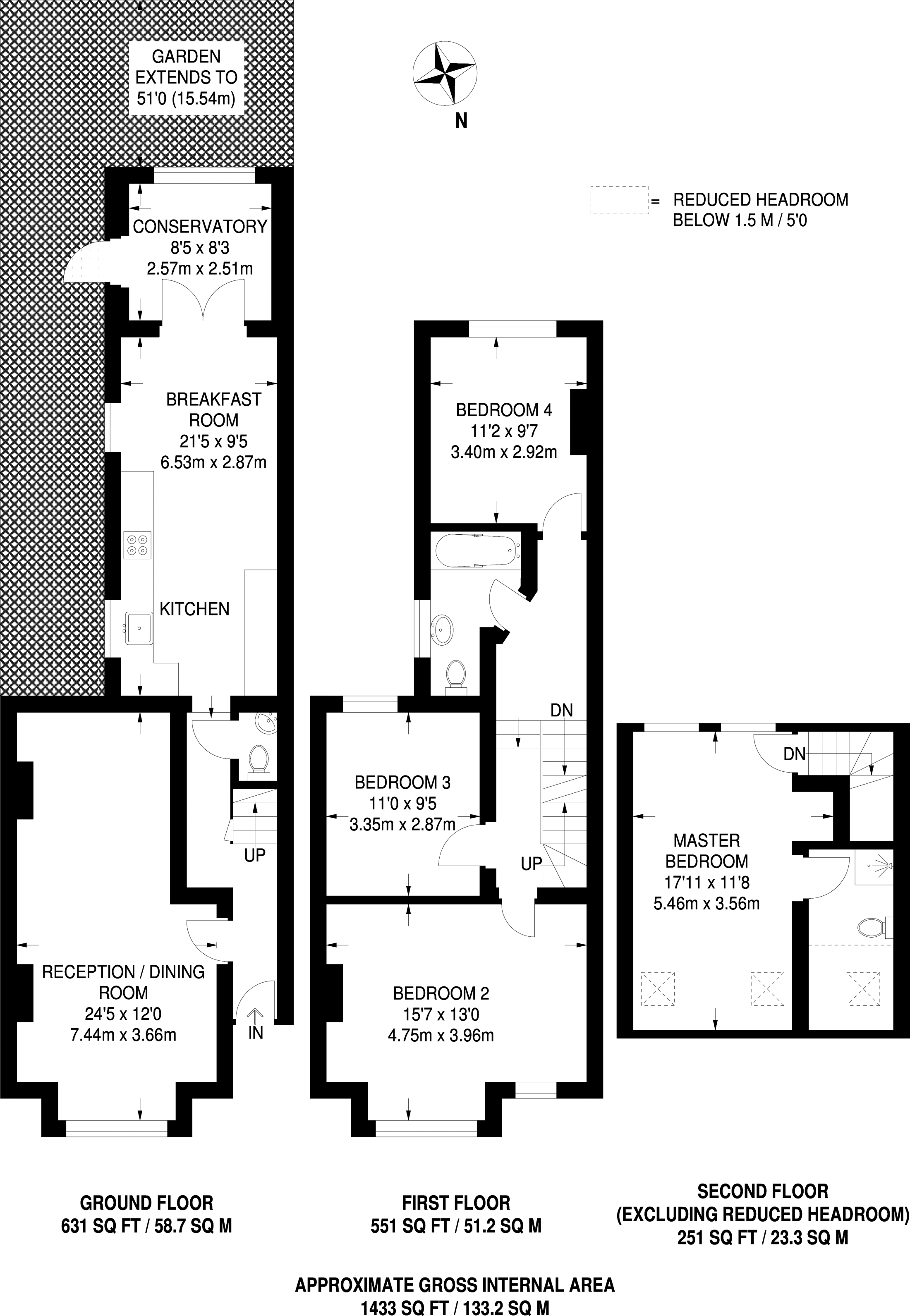 4 Bedrooms  for sale in Chilton Road, Richmond TW9