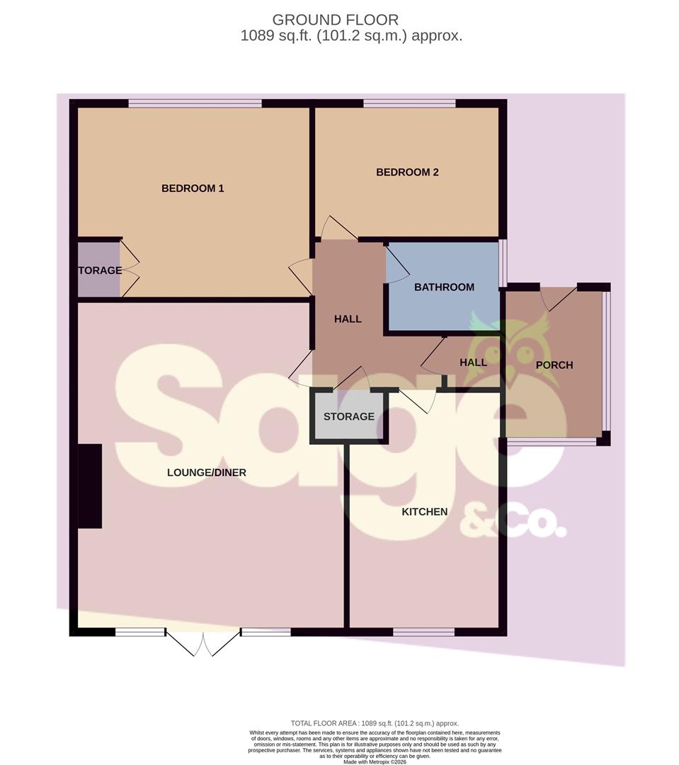 10, Bredon Close, Risca floorplan