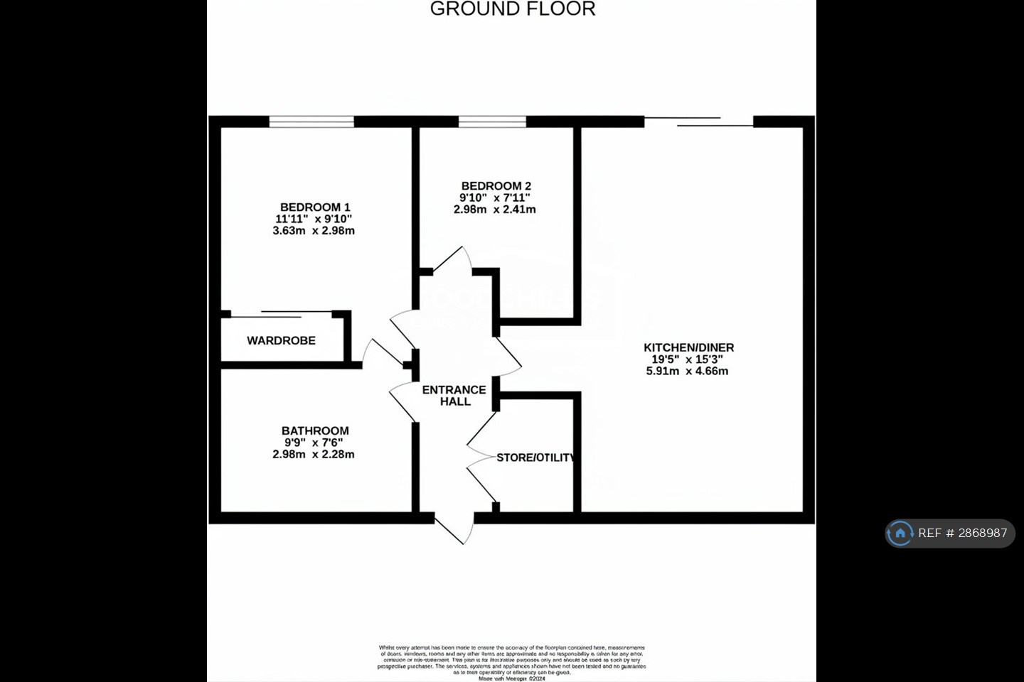 Apartment, Manchester Court Federation Road, Stoke-On-Trent floorplan
