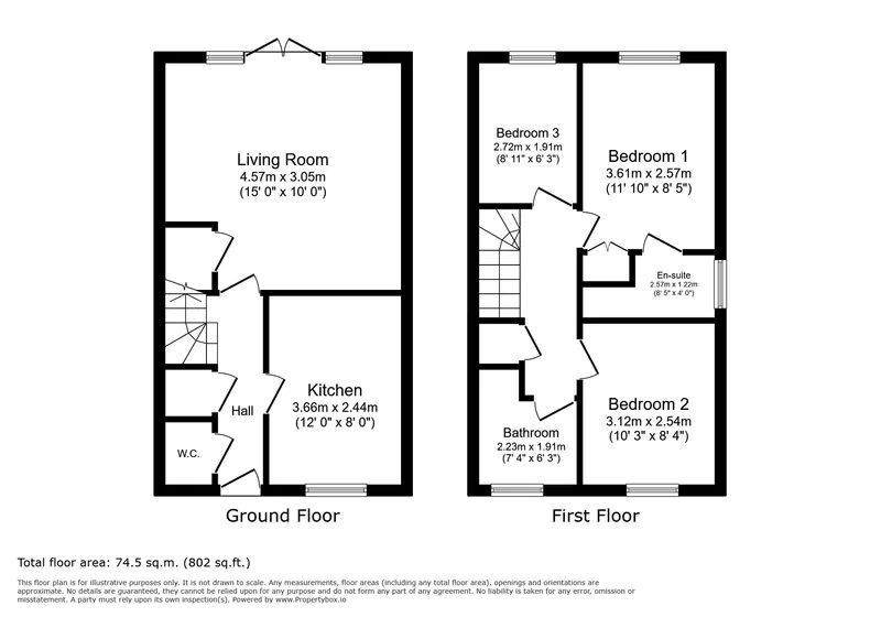 4, Baron Way, NEWTON ABBOT floorplan