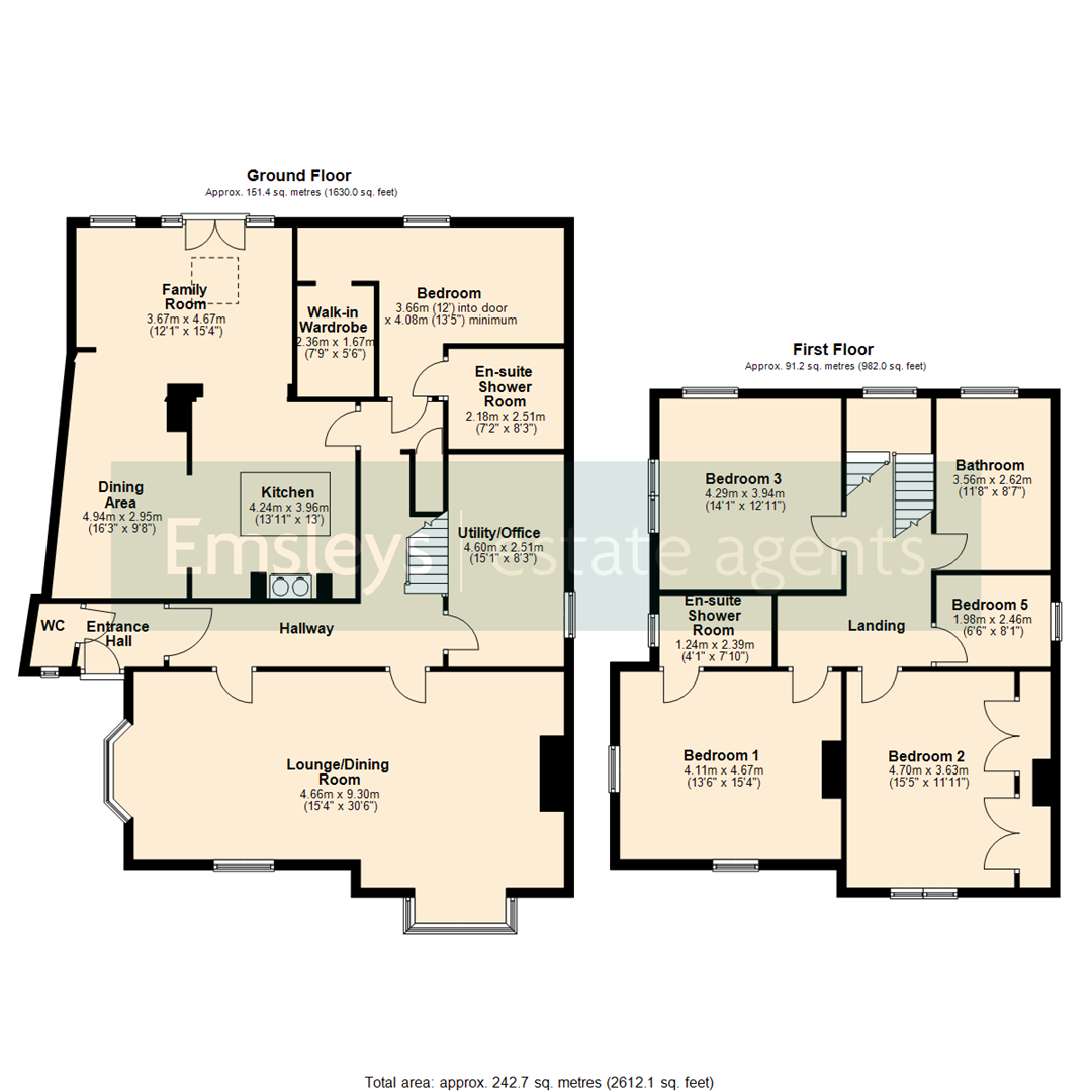 2, Carlton Lane, Leeds floorplan