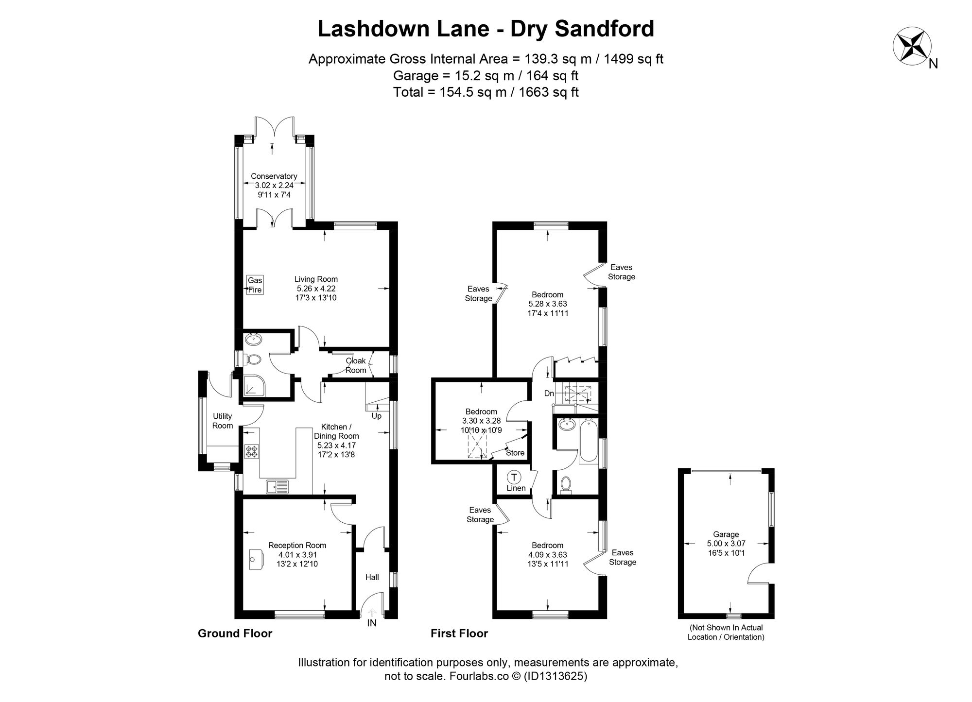 90 Lashford Lane, Abingdon floorplan