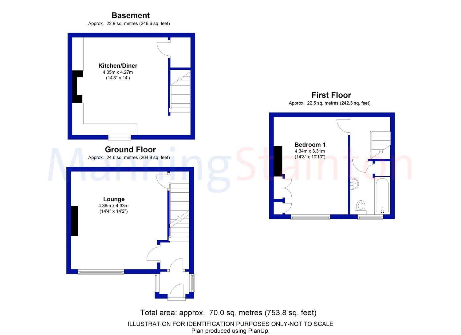 18, Oak Street, West Yorkshire floorplan
