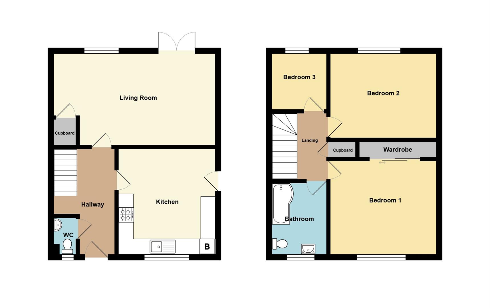 Harriet Close, Sutton Bridge Spalding floorplan